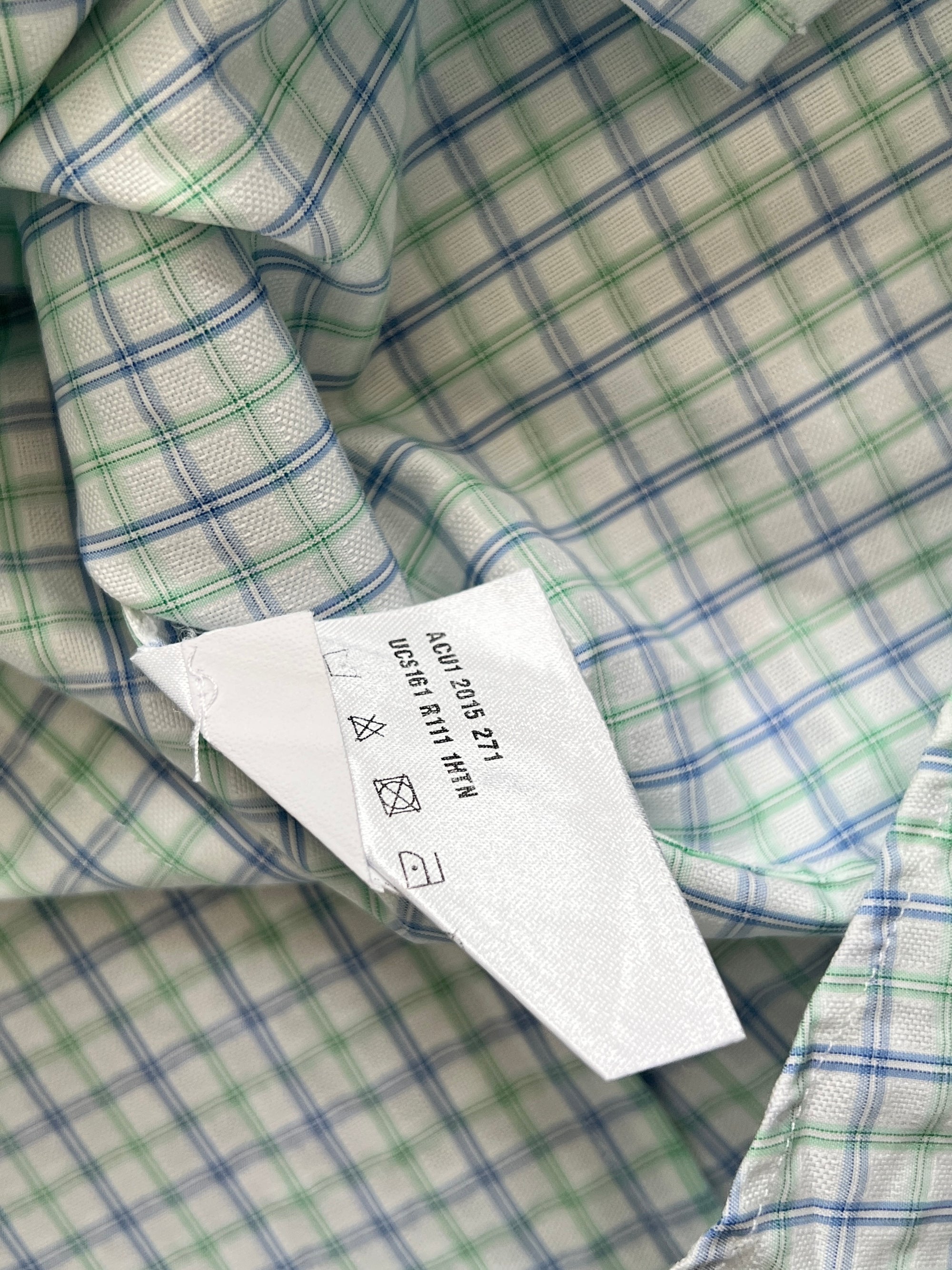 Prada SS2015 Check Shirt - Size S