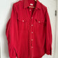 Helmut Lang 1996 Red Military Shirt by GTR Group - Size M