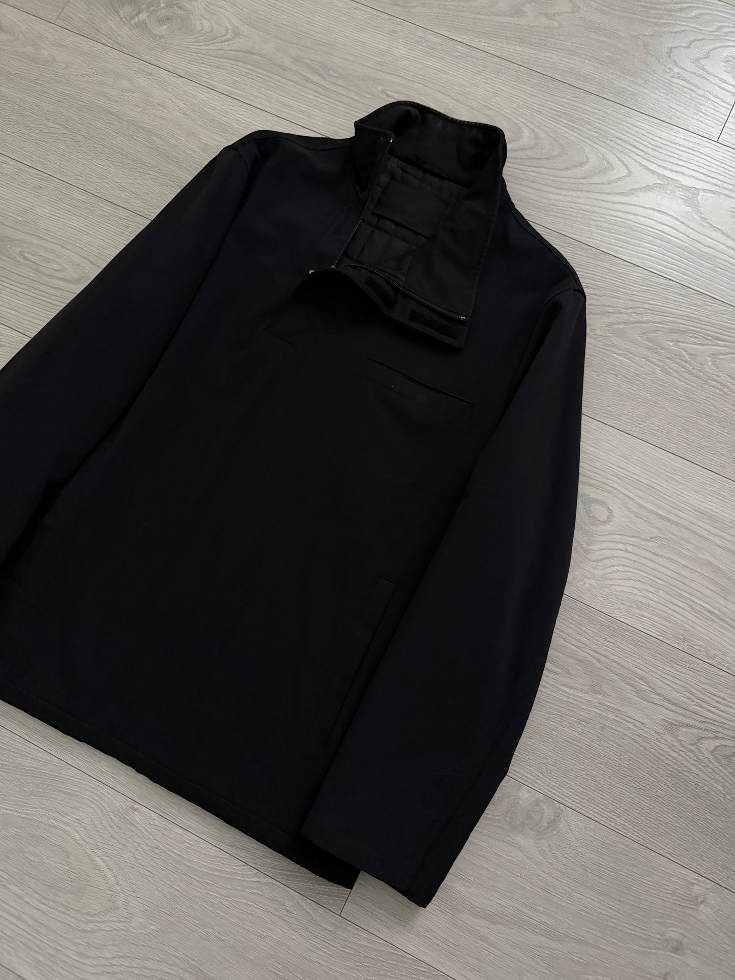 Prada FW1998 Runway Tech Nylon Padded Pullover Jacket - Size S