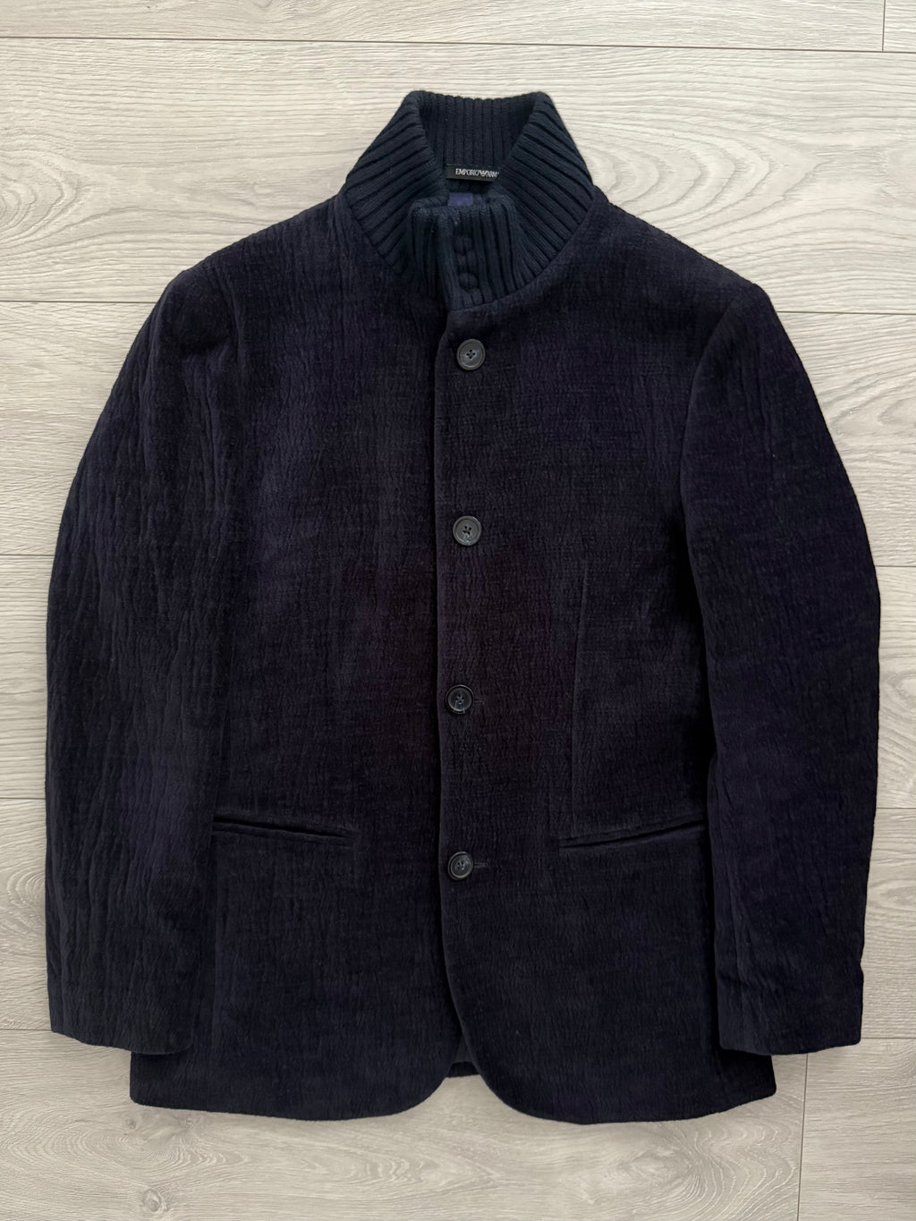 Emporio Armani FW2021 Cotton Jacket & Trousers Set - Size S Jacket / S Trousers