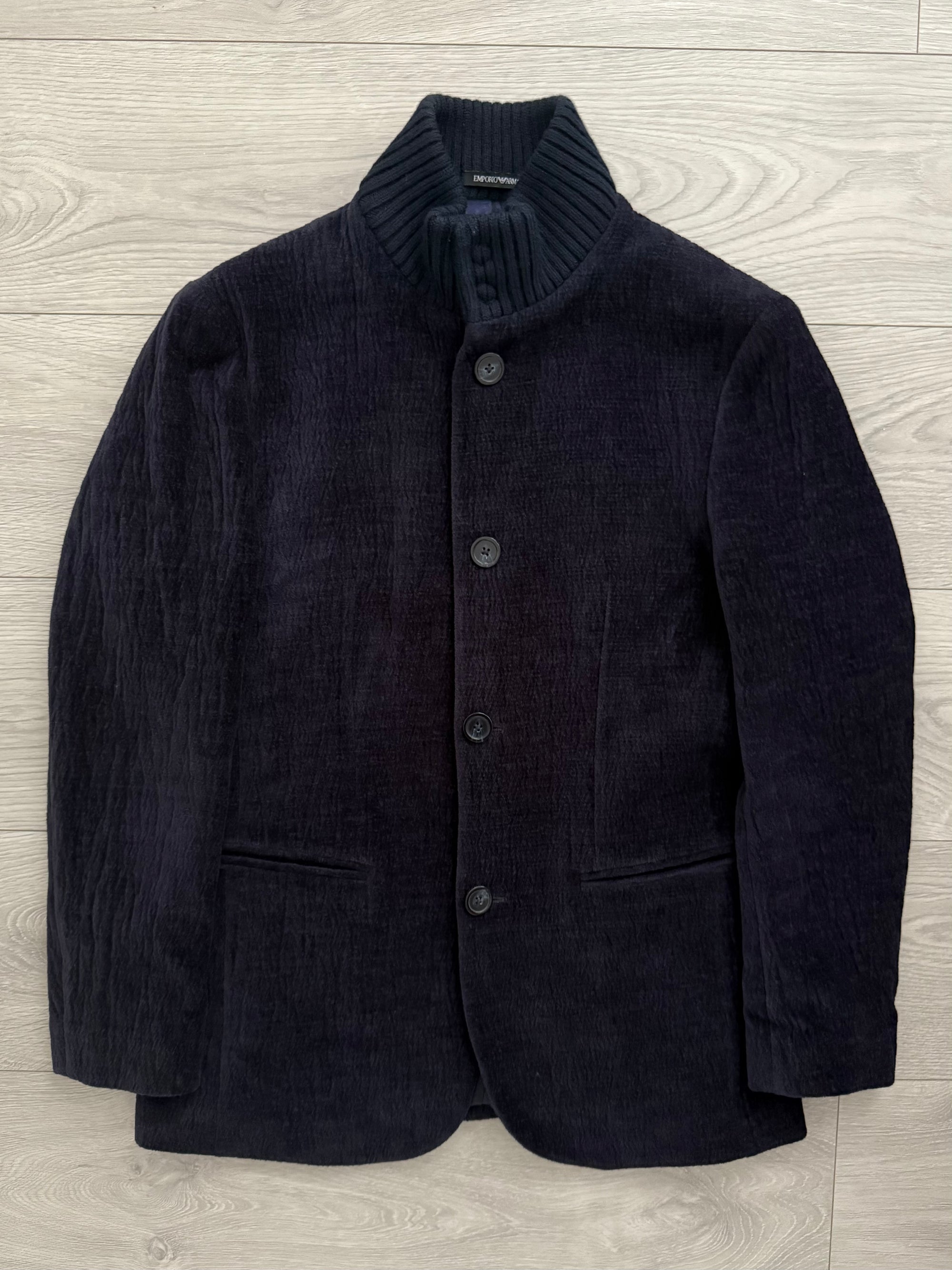 Emporio Armani FW2021 Cotton Jacket & Trousers Set - Size S Jacket / S Trousers