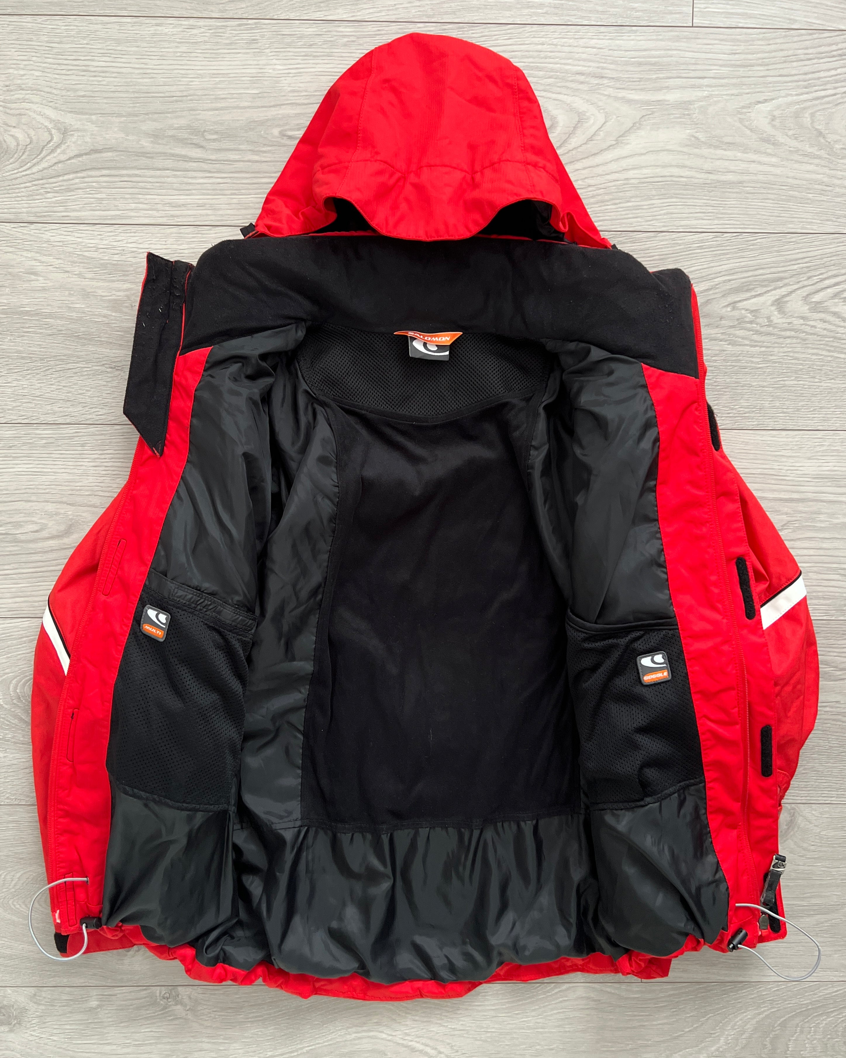 Salomon 00s Technical Panelled Ski Jacket - Size S – NDWC0 Shop