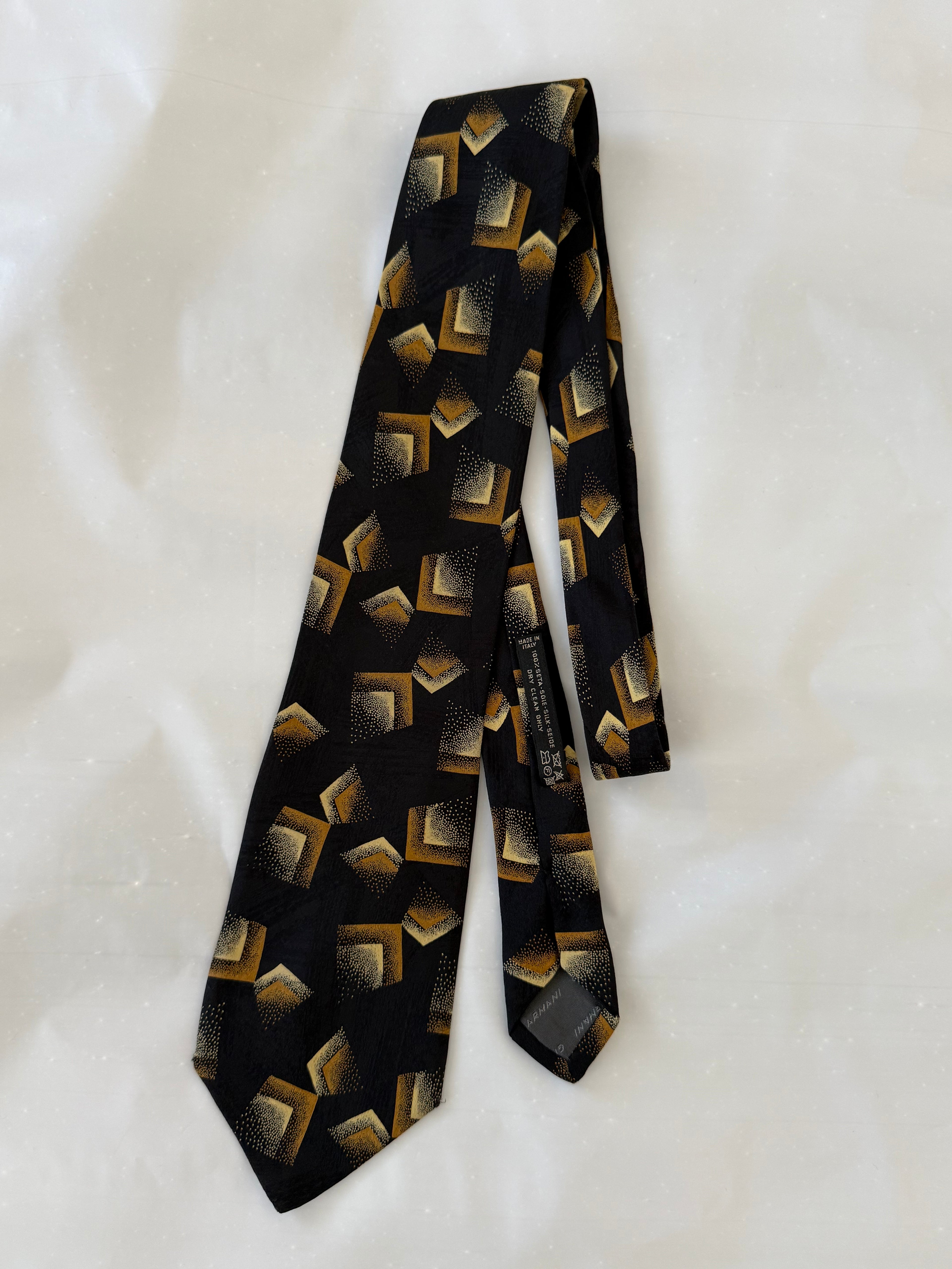 Giorgio Armani 1990s Silk Tie