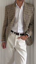 Emporio Armani White Cotton Shirt - Size Medium