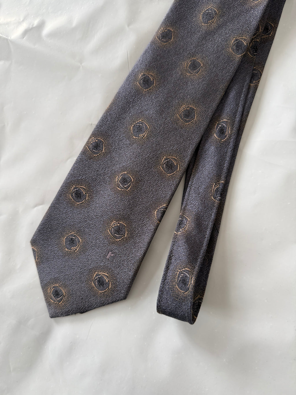 Renoma Paris 1990s Silk Tie