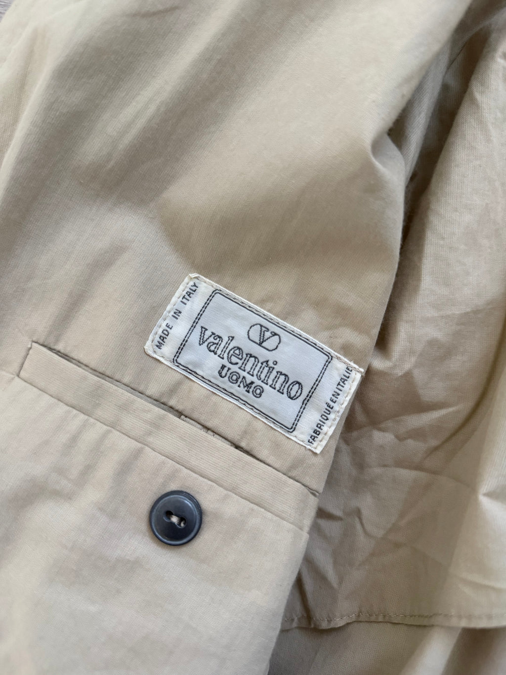 Valentino 1980s Zip Front Harrington Bomber Jacket - Size S