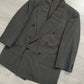 Giorgio Armani 1990s Double Breasted Triple Pleat Wool Suit - Size M Jacket / 32" Waist