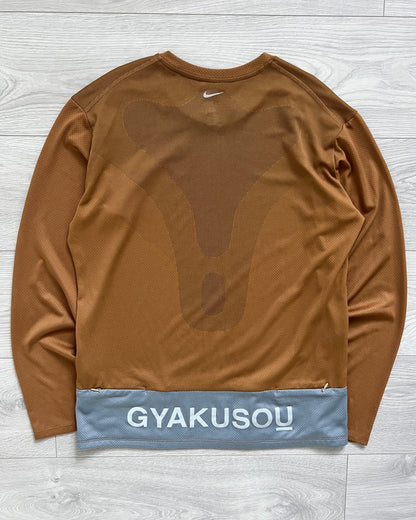 Nike Gyakusou SS2015 Sweat Map Long Sleeve - Size M