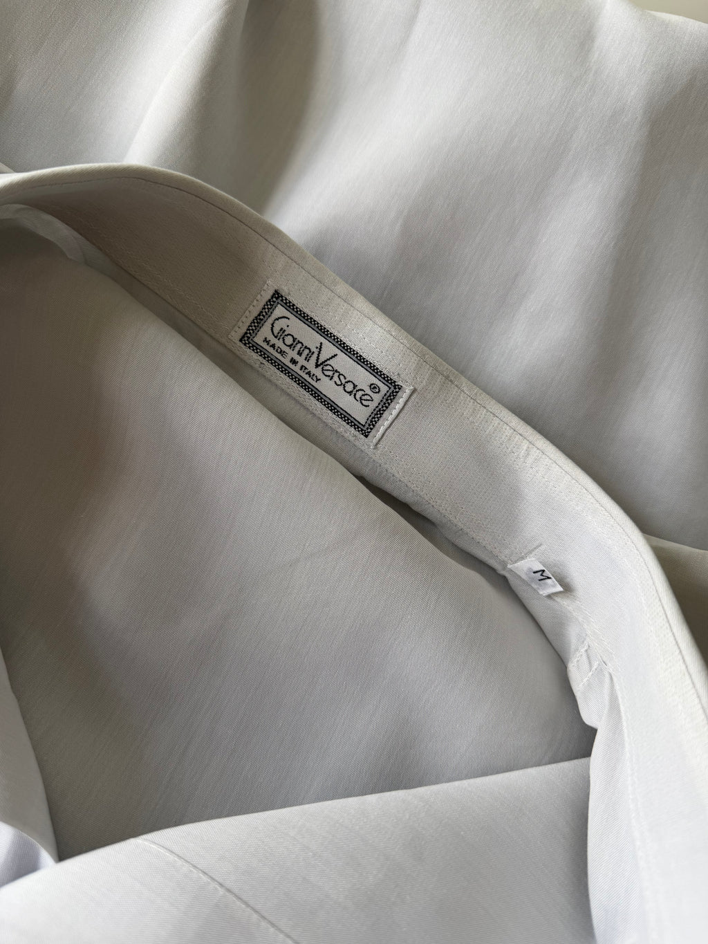 Versace 1990s Relaxed Fit Cotton Shirt - Size M
