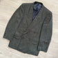 Yves Saint Laurent 1990s Double-Breasted Pleated Wool Suit - Size S Jacket / 30"Waist