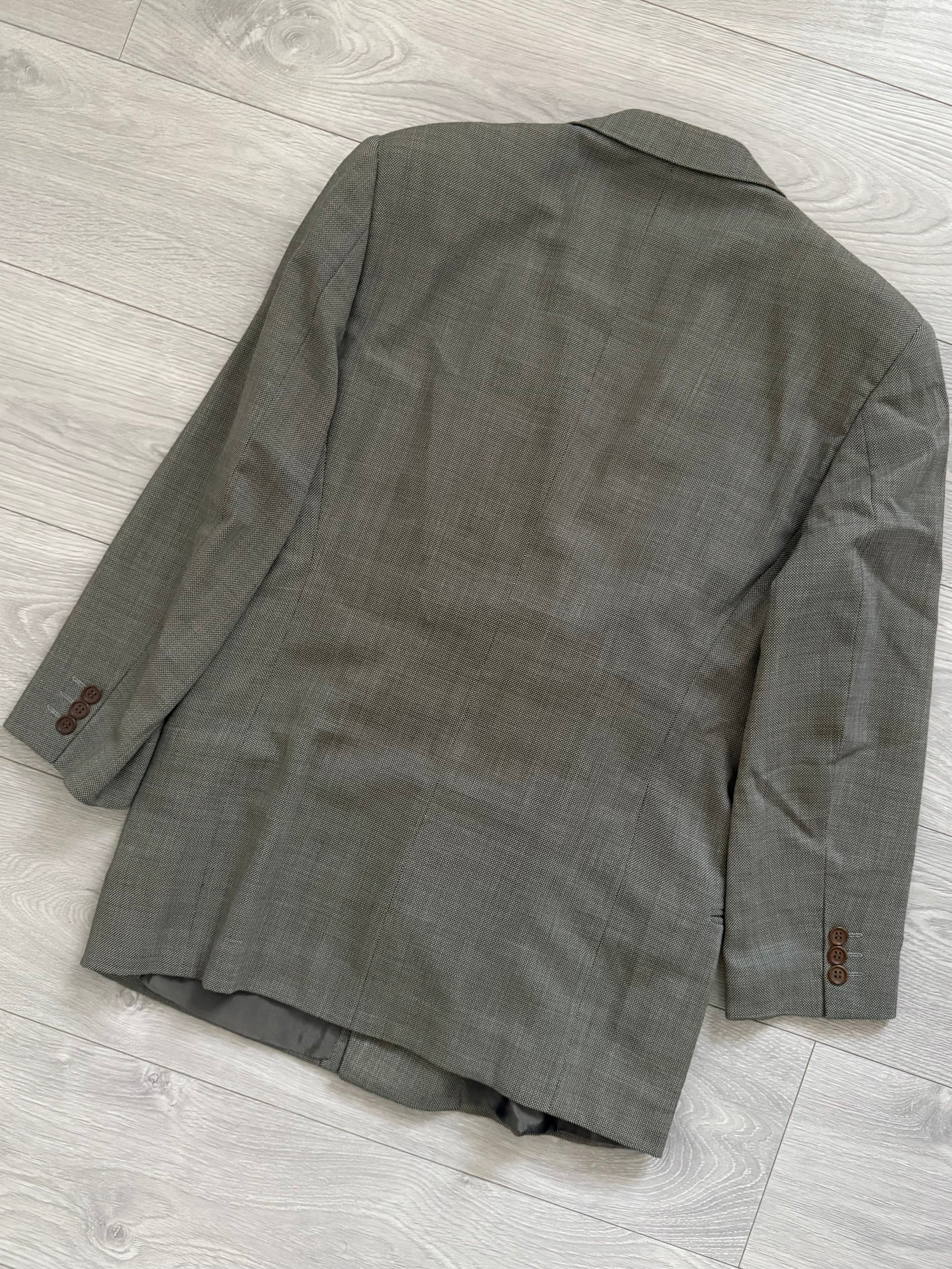 Giorgio Armani 1990s Double-Breasted Pleated Relaxed Suit - Size S Jacket / 28" Waist