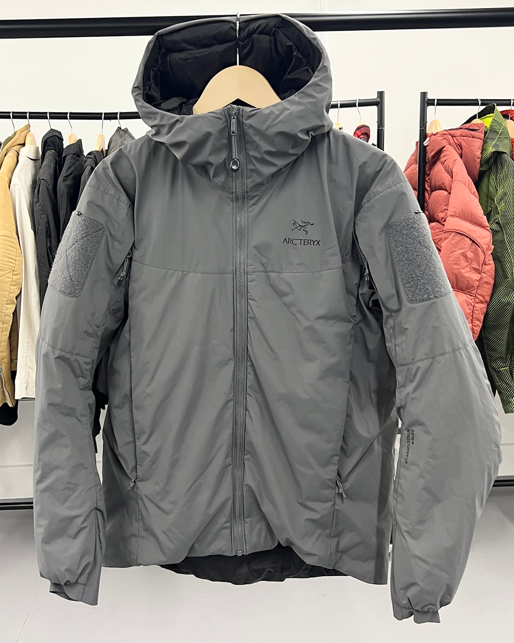 Arcteryx LEAF Cold WX LT Hooded Jacket Gen 2 Wolf Grey - Size XS