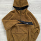 Oakley 1/4 Zip Brown Technical Boa Fleece Anorak - Size S & L