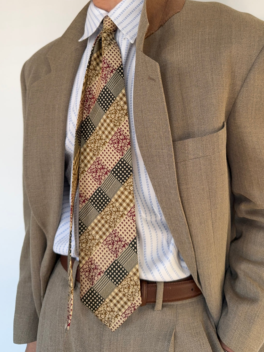Capacci 1990s Silk Tie Made in Italy