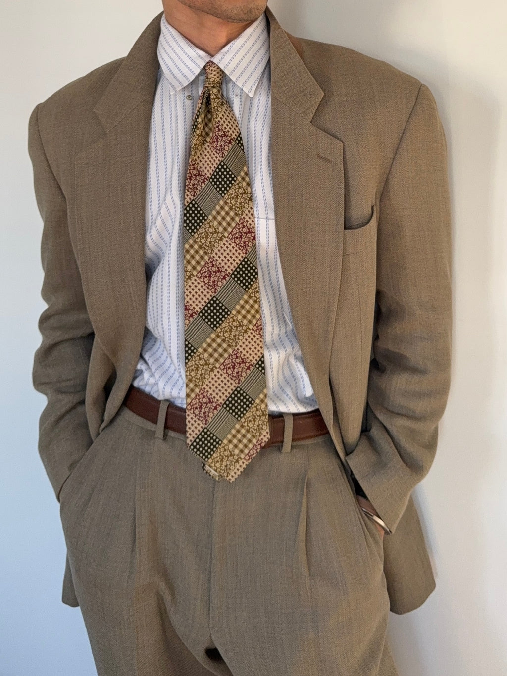 Capacci 1990s Silk Tie Made in Italy