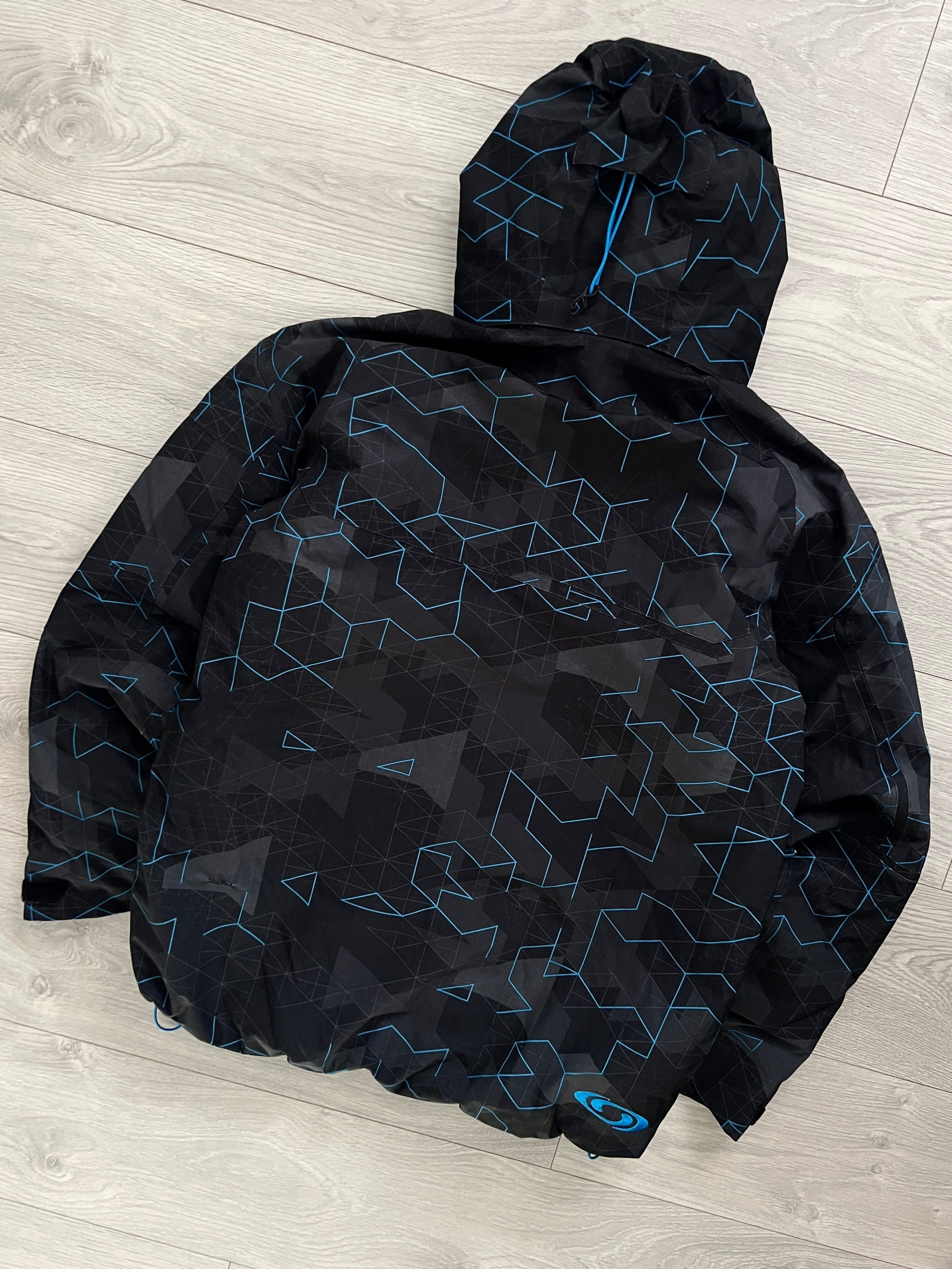 Salomon 2005 Clima-Pro Storm Waterproof Insulated Tech 3D Print Jacket - Size L