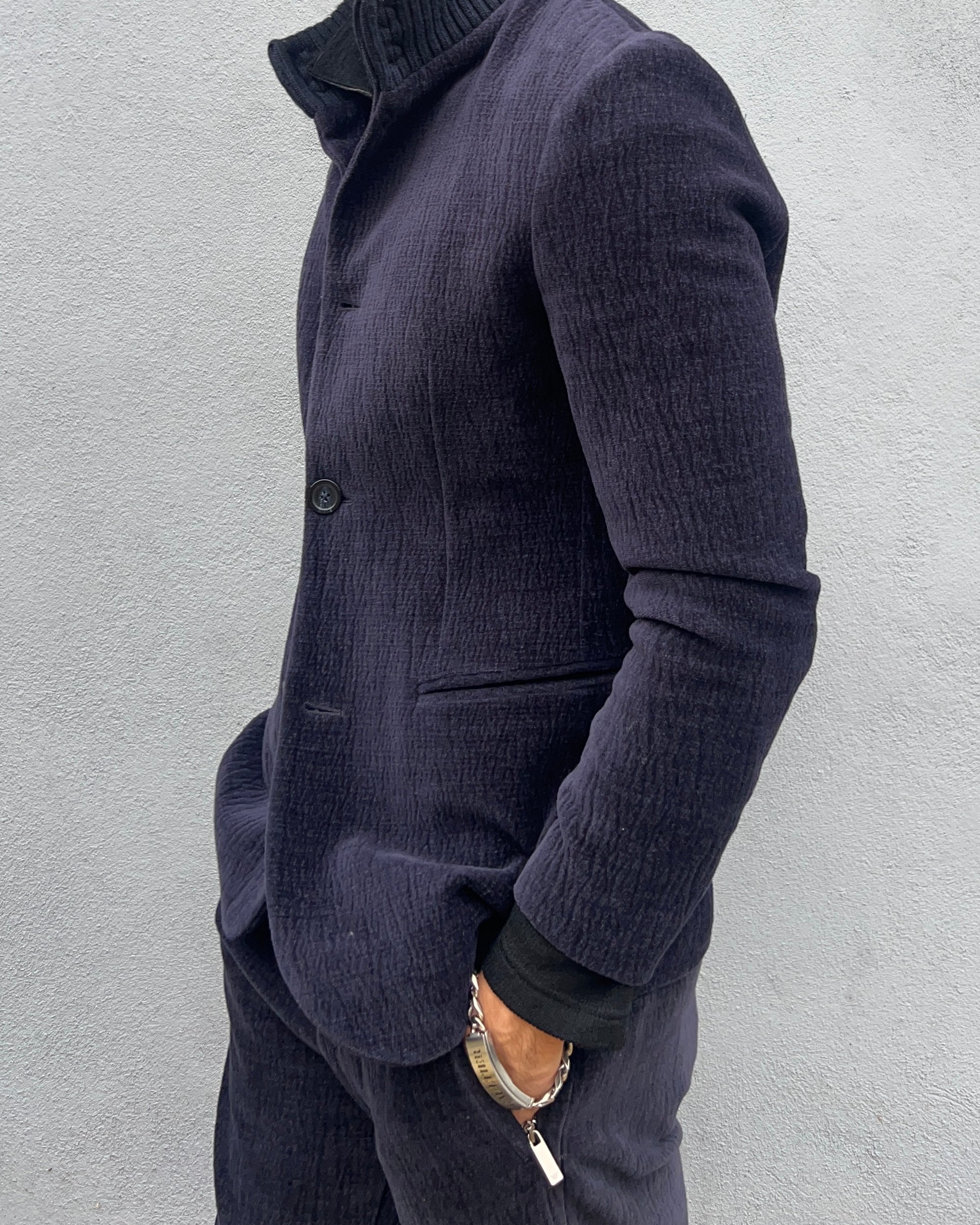 Emporio Armani FW2021 Cotton Jacket & Trousers Set - Size S Jacket / S Trousers