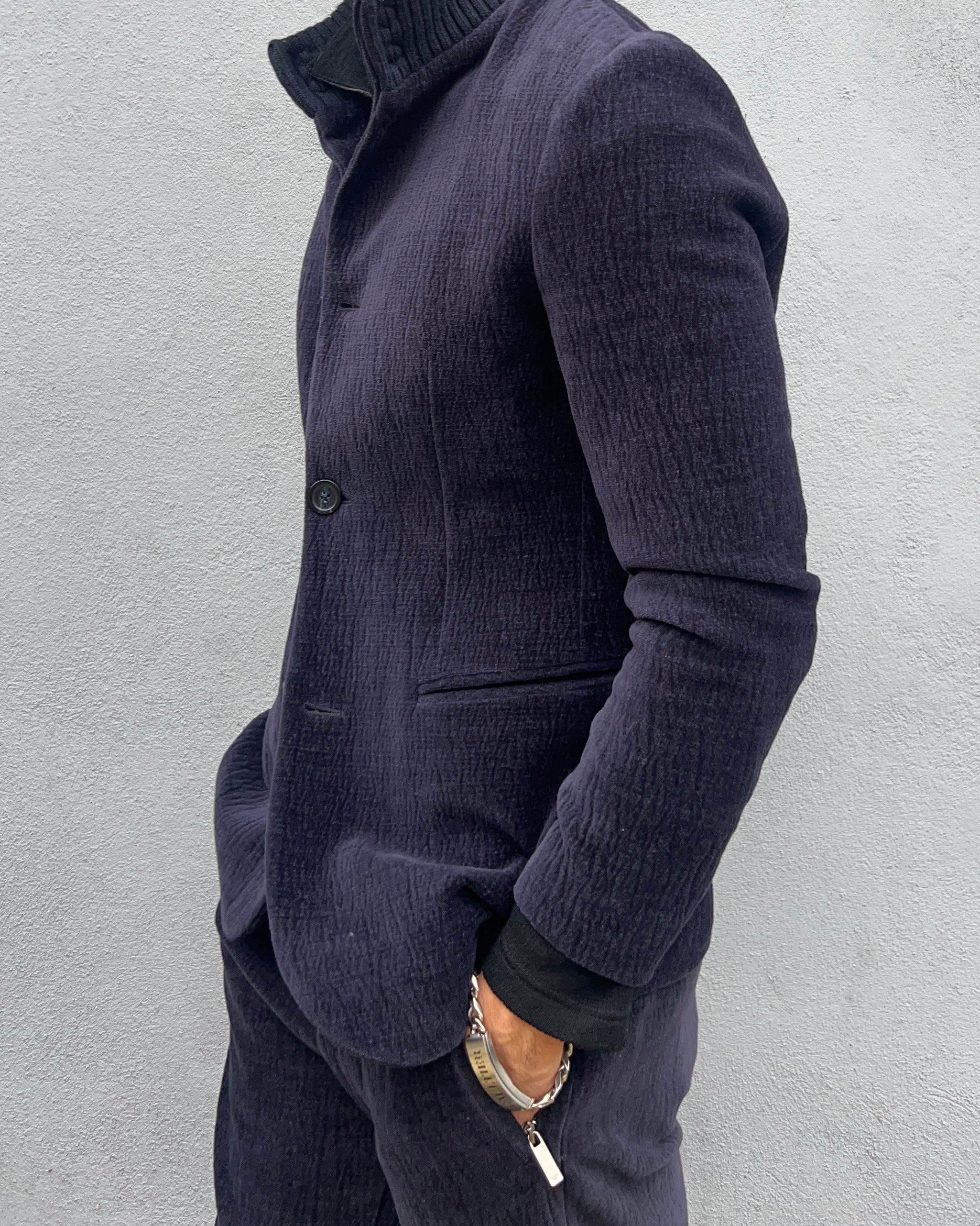 Emporio Armani FW2021 Cotton Jacket & Trousers Set - Size S Jacket / S Trousers