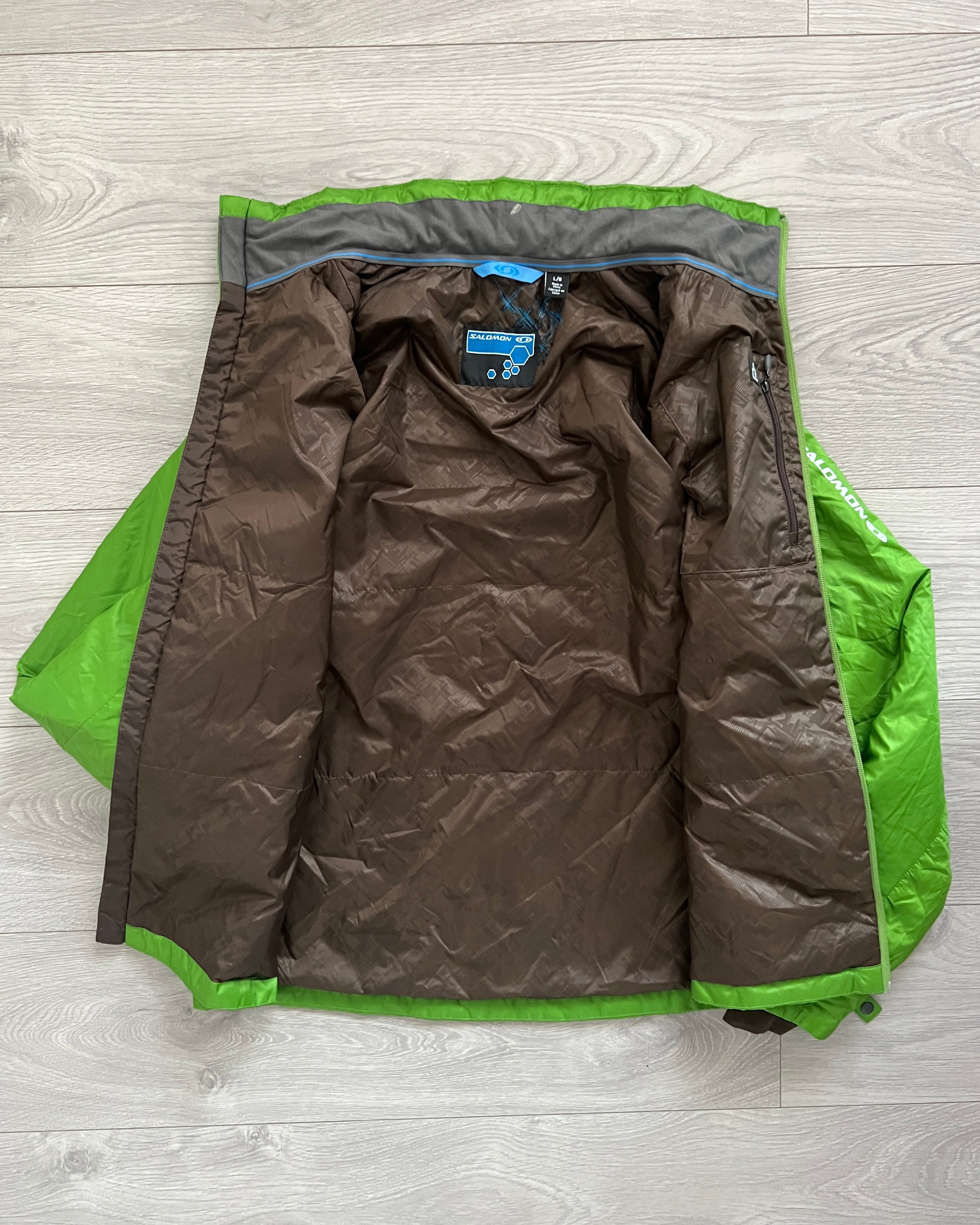 Salomon 00s Primaloft Insulated Padded Nylon Jacket - Size L