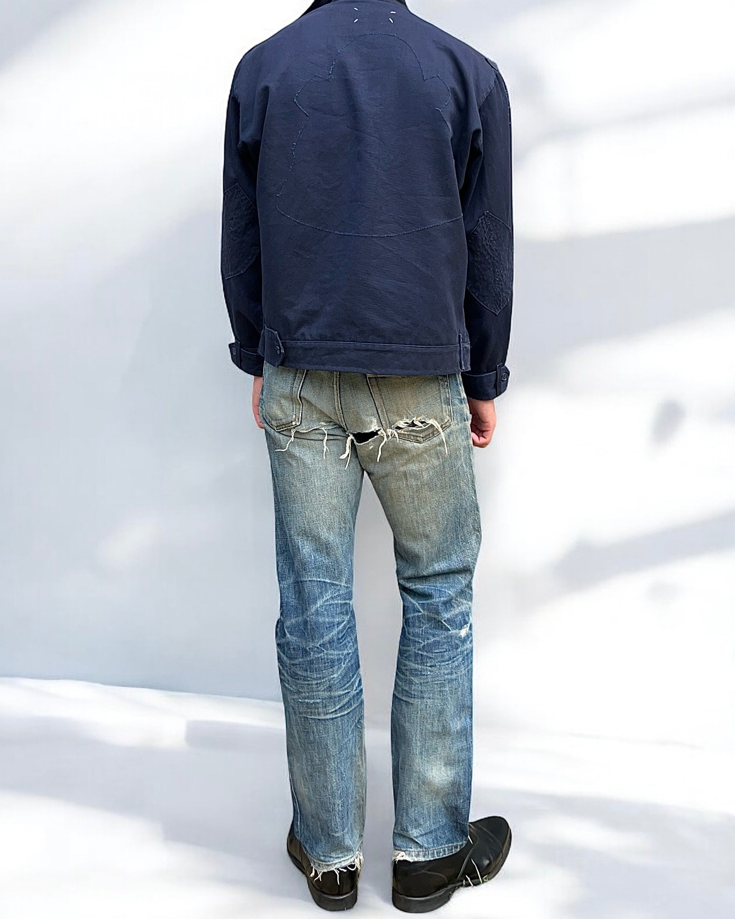Helmut Lang 1998 Classic Raw Denim Mud Wash Jeans - Size 30 Helmut Lang 1998 Classic Raw Denim Mud Wash Jeans - Size 30