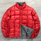 Montbell 2000s Nylon Square Stitch Snap-Front Down Jacket - Size S