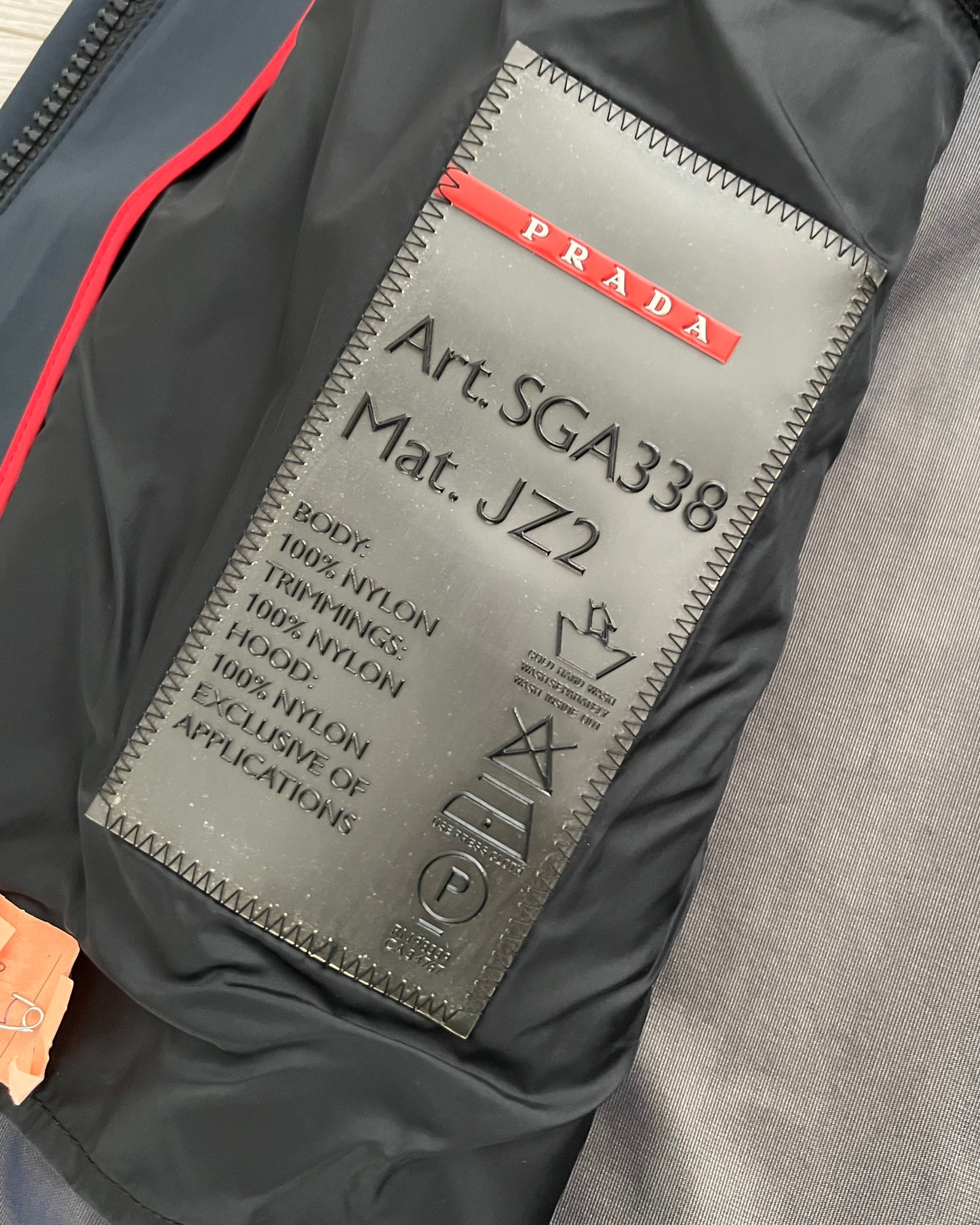 Prada Sport Luna Rossa 2003 Challenge Gore-Tex Technical Jacket - Size M