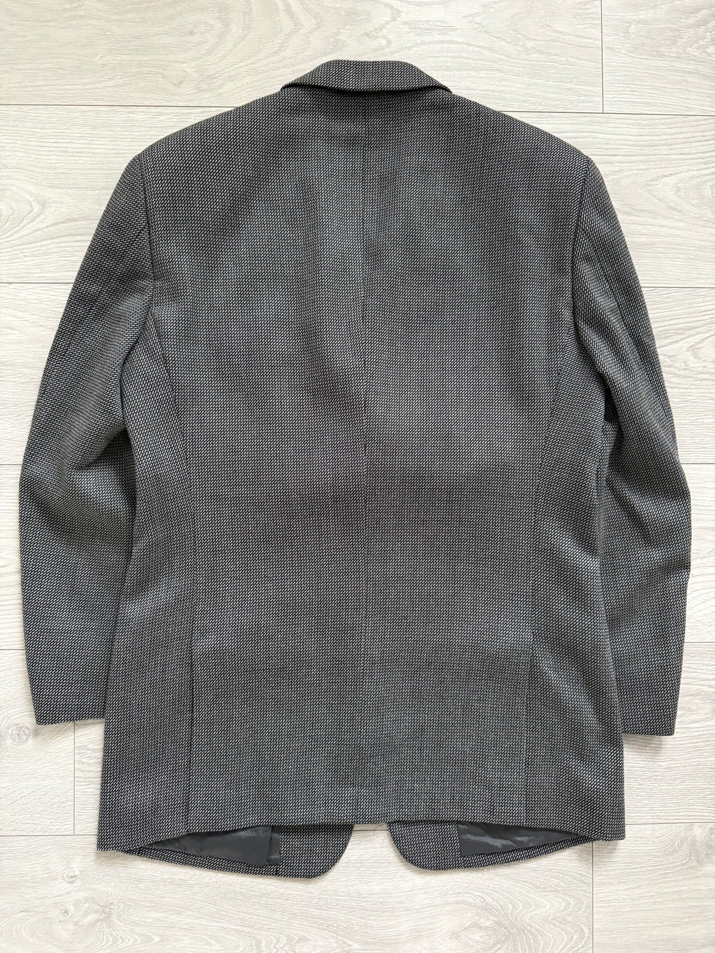 Armani 1990s 3B Wool Textured Sport Jacket Blazer - Size M