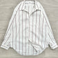 Issey Miyake 1990s Striped Relaxed Shirt - Size M