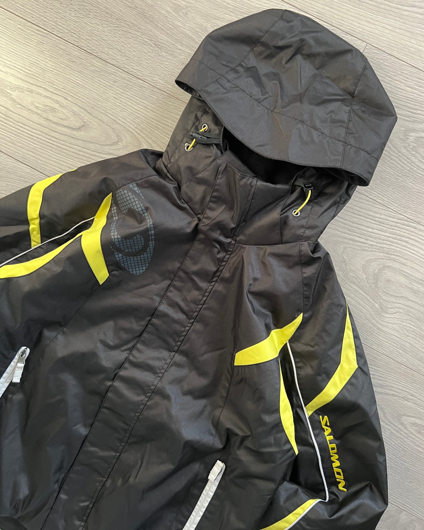 Salomon 1990s Waterproof Ski Jacket & Trousers Set - Size S Jacket / M Pants
