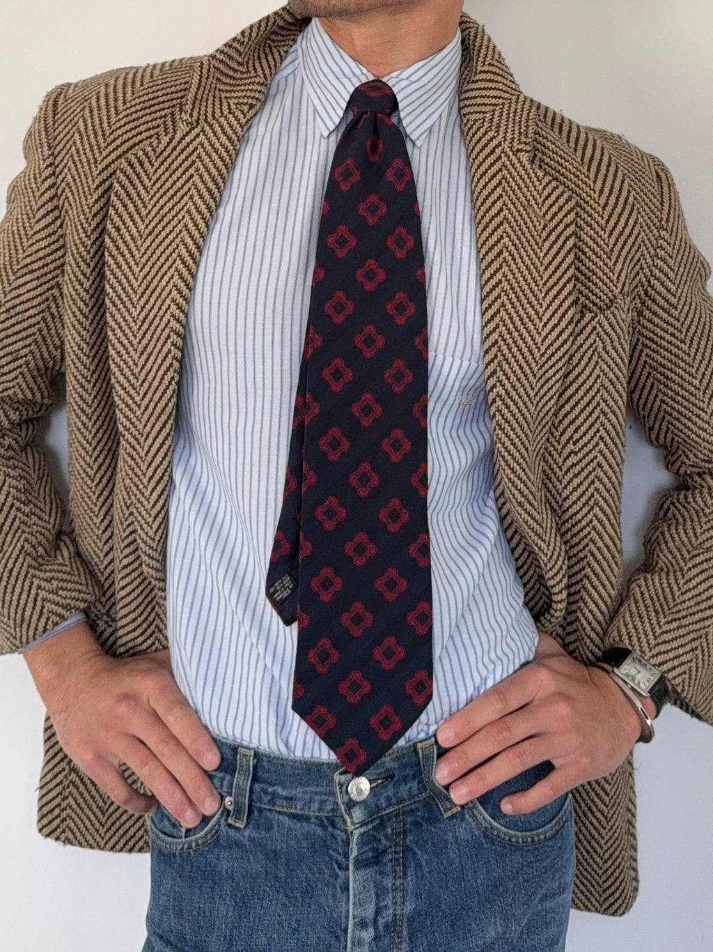 Giorgio Armani 1990s Silk Tie