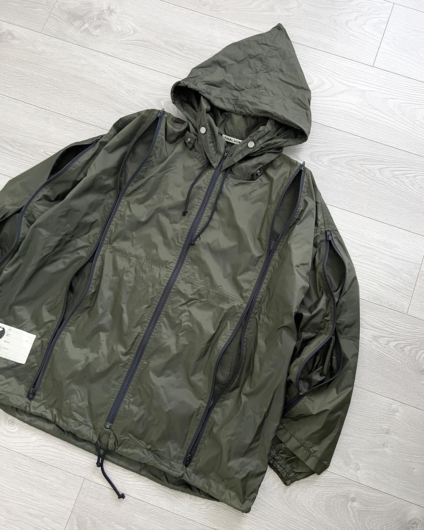 Final Home by Kosuke Tsumura 1990s Survival Jacket - Size L