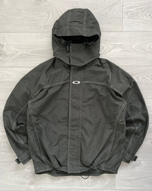 Oakley Software 00s Contrast Stitch Darted Technical Waterproof Jacket - Size M