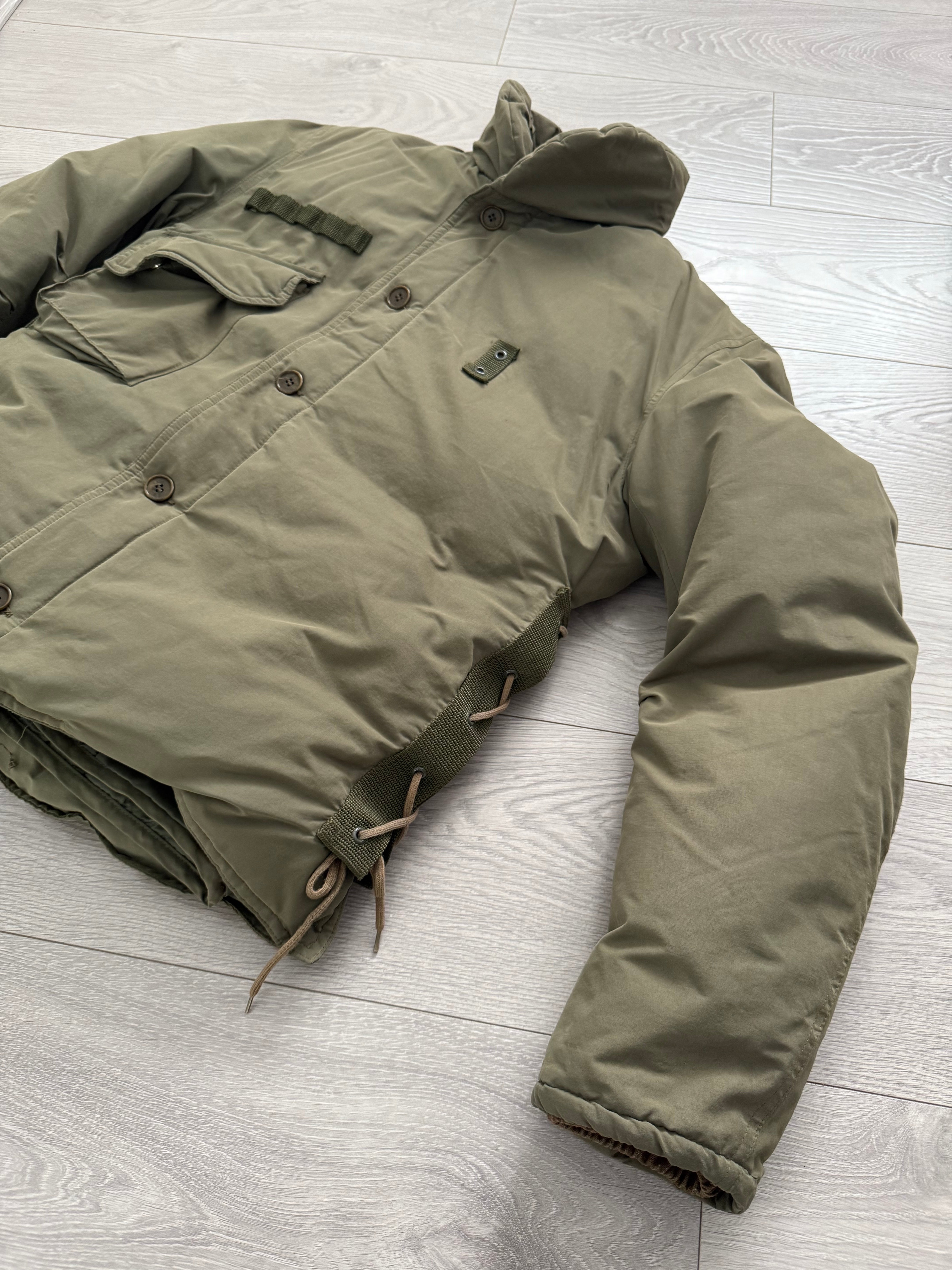 Helmut Lang FW1999 Down Filled M69 Flak Military Jacket - Size S