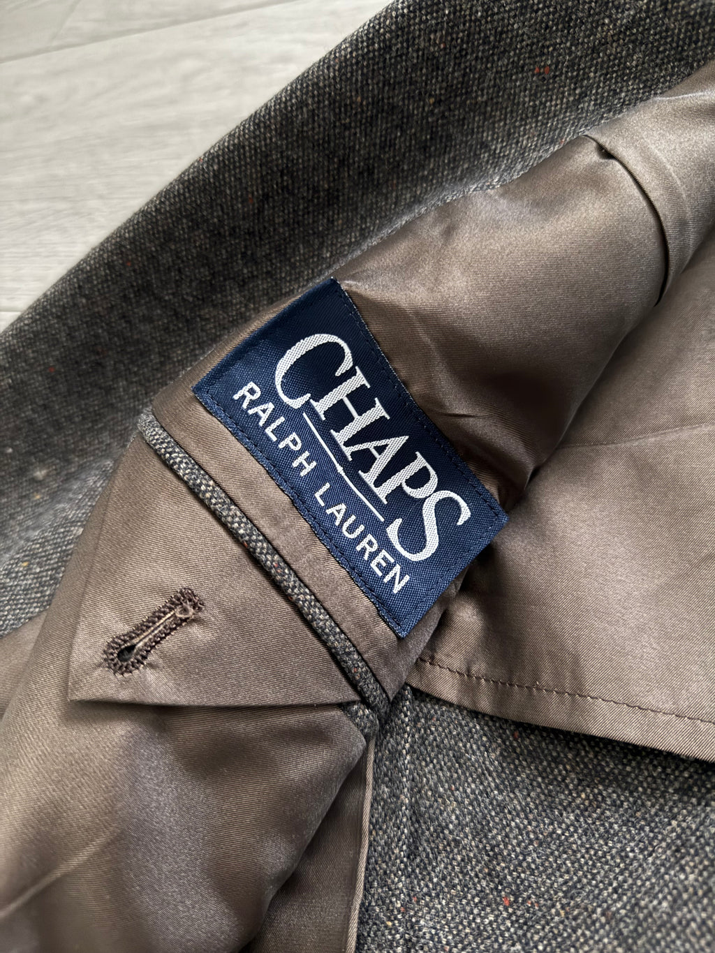 Chaps Ralph Lauren 1990s Wool 3B Sports Jacket - Size L