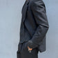 Comme Des Garcons Homme Deux 1995 Pleated Herringbone Suit - M Jacket / 30" Waist