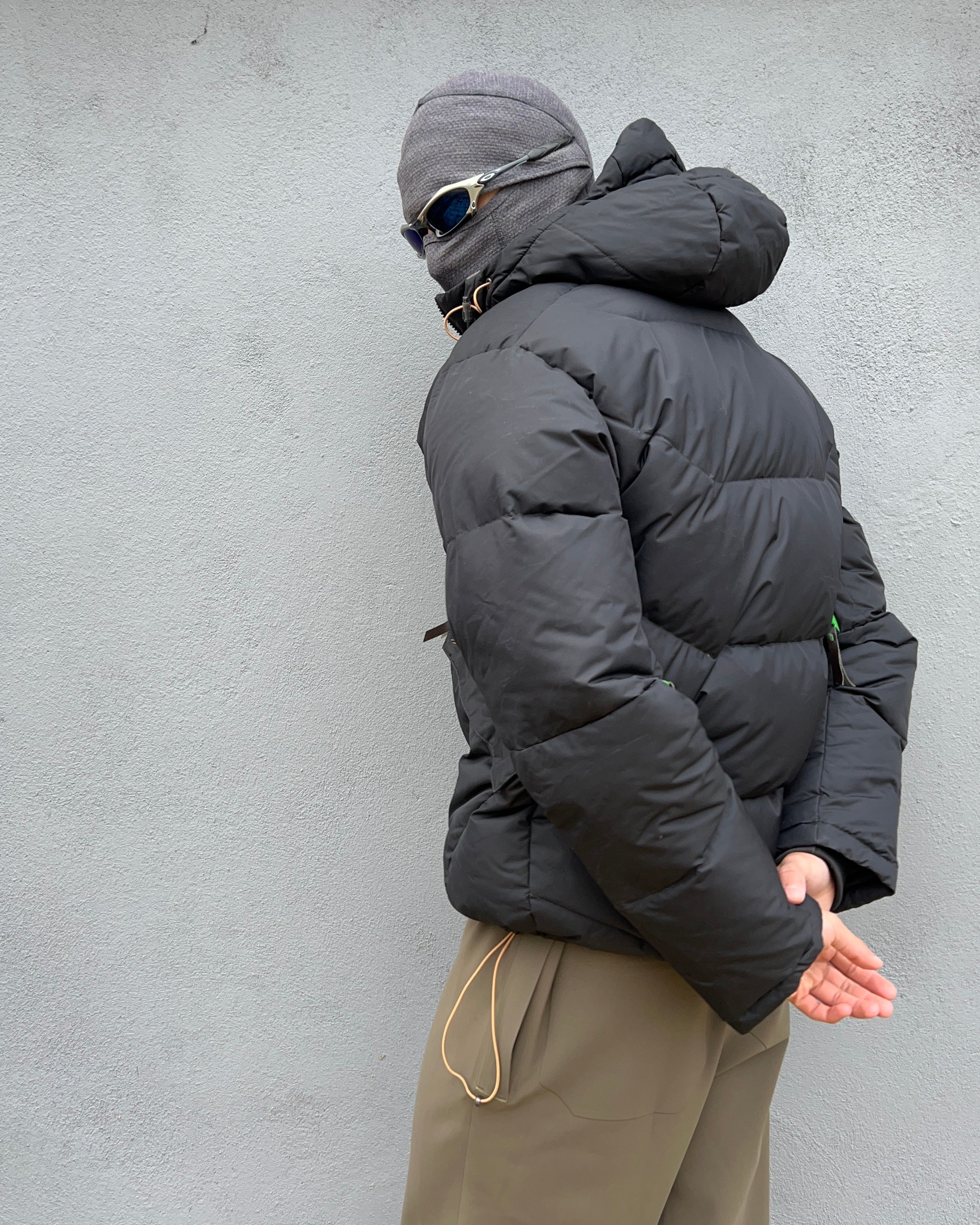 Salomon Early 00s Technical 'Armour' Panelled Down Puffer Jacket 