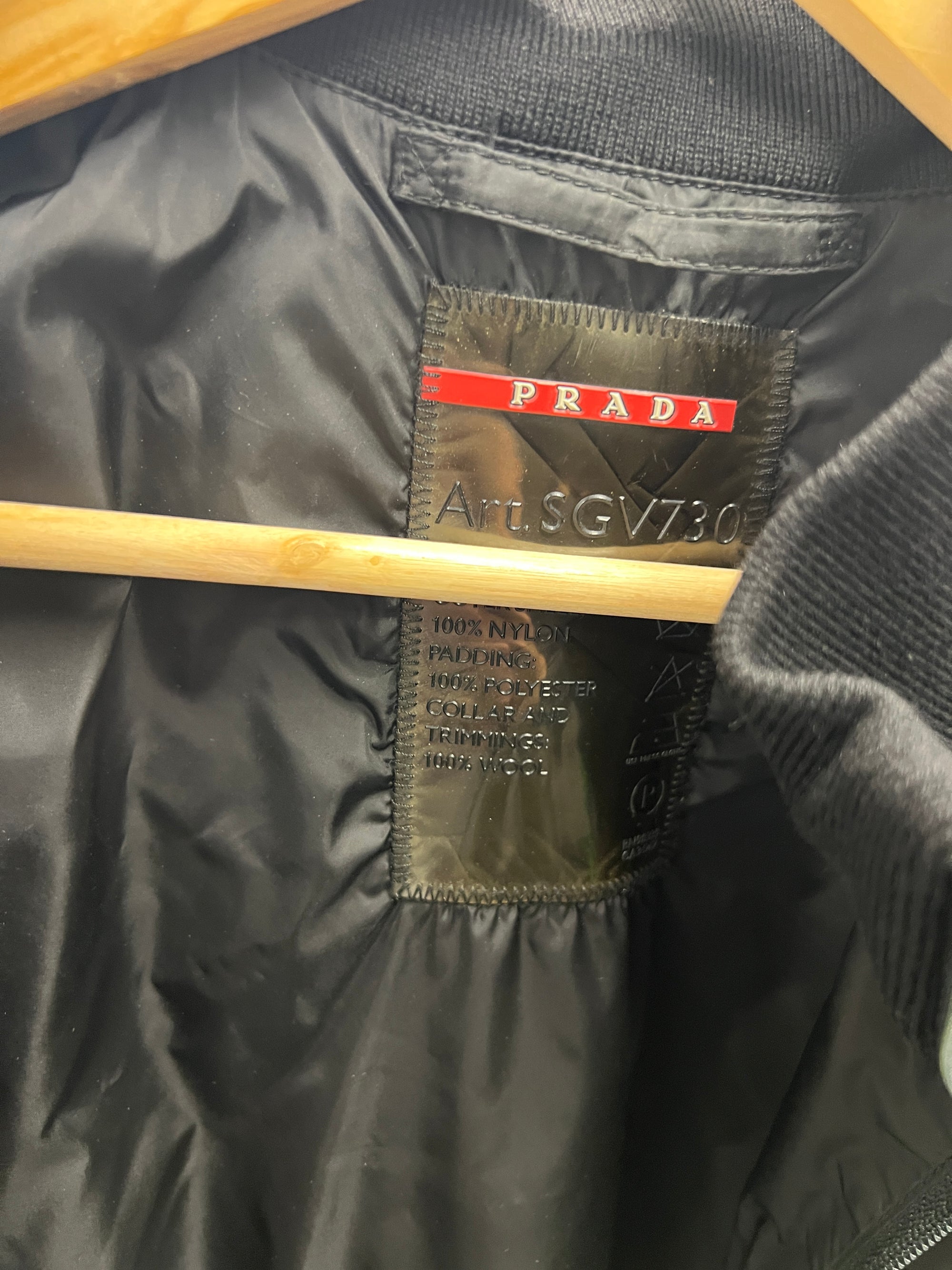 Prada Sport 2in1 Gore-Tex Jacket & Removable Padded Lining Jacket - Size M