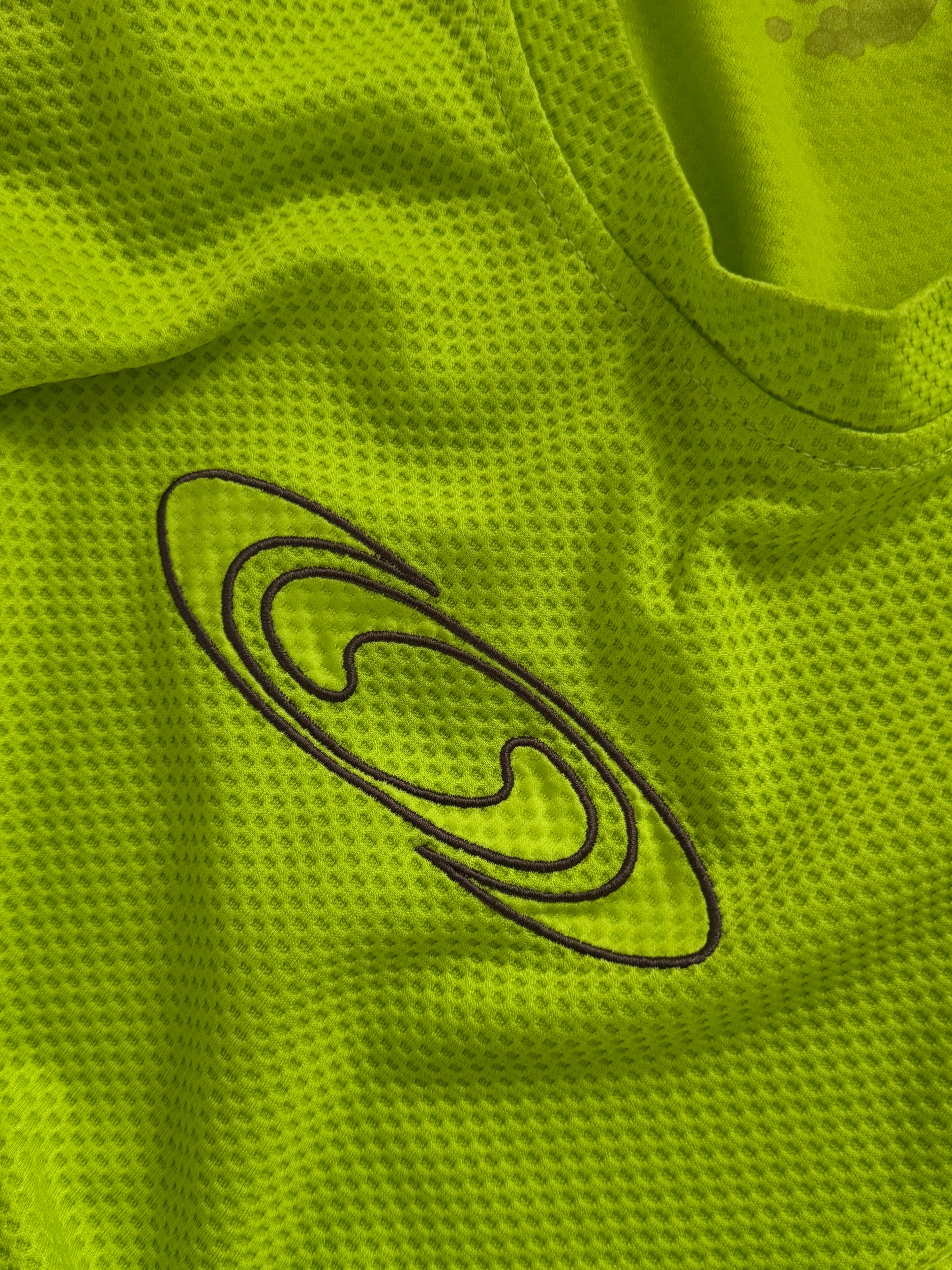 Salomon 00s Moto Mesh Green Technical Long Sleeve - Size M