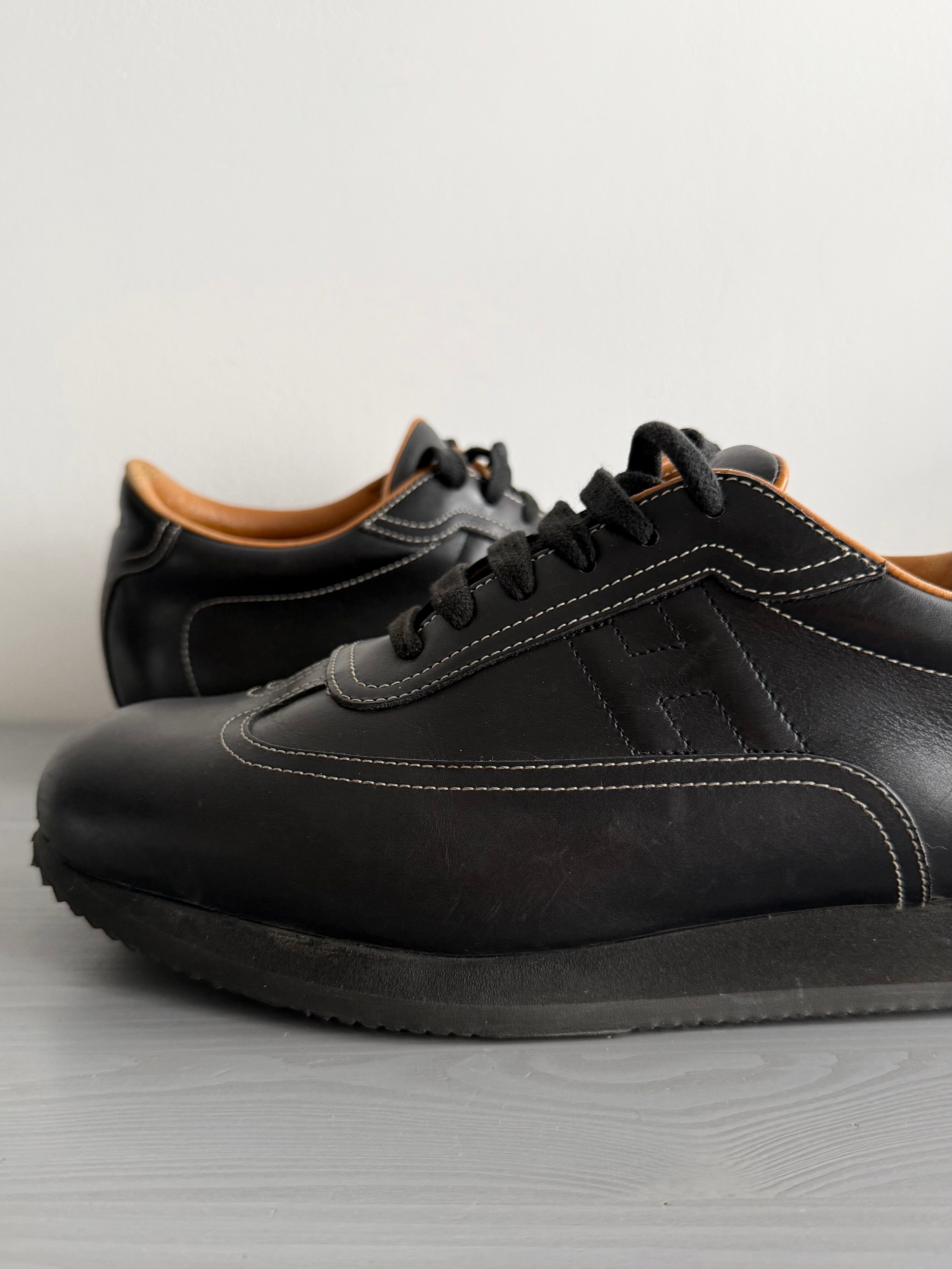 Hermes by Martin Margiela 'Quick Leather' Trainers - Size US9