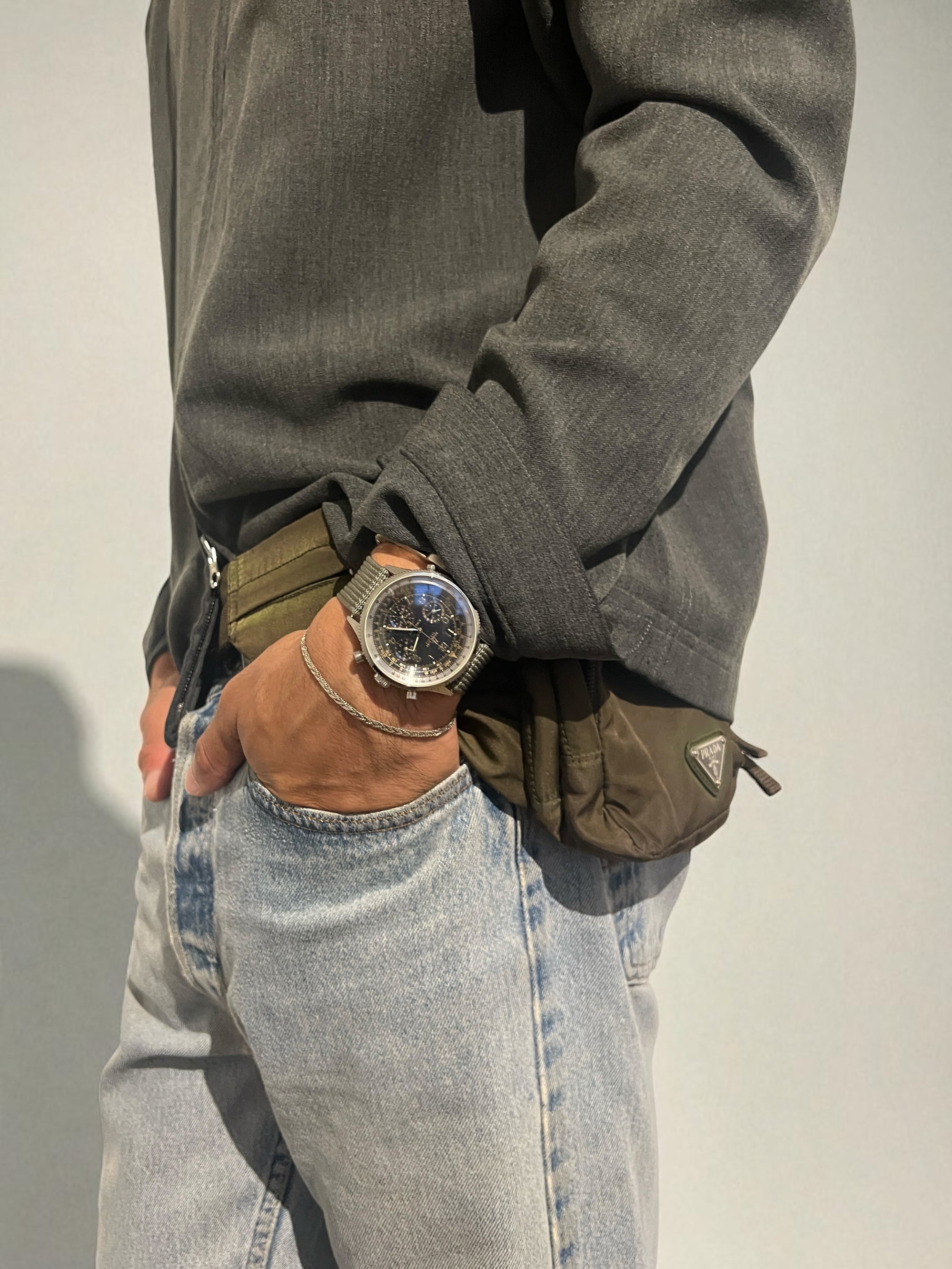 Helmut Lang 2004 Chronograph Watch Vintage