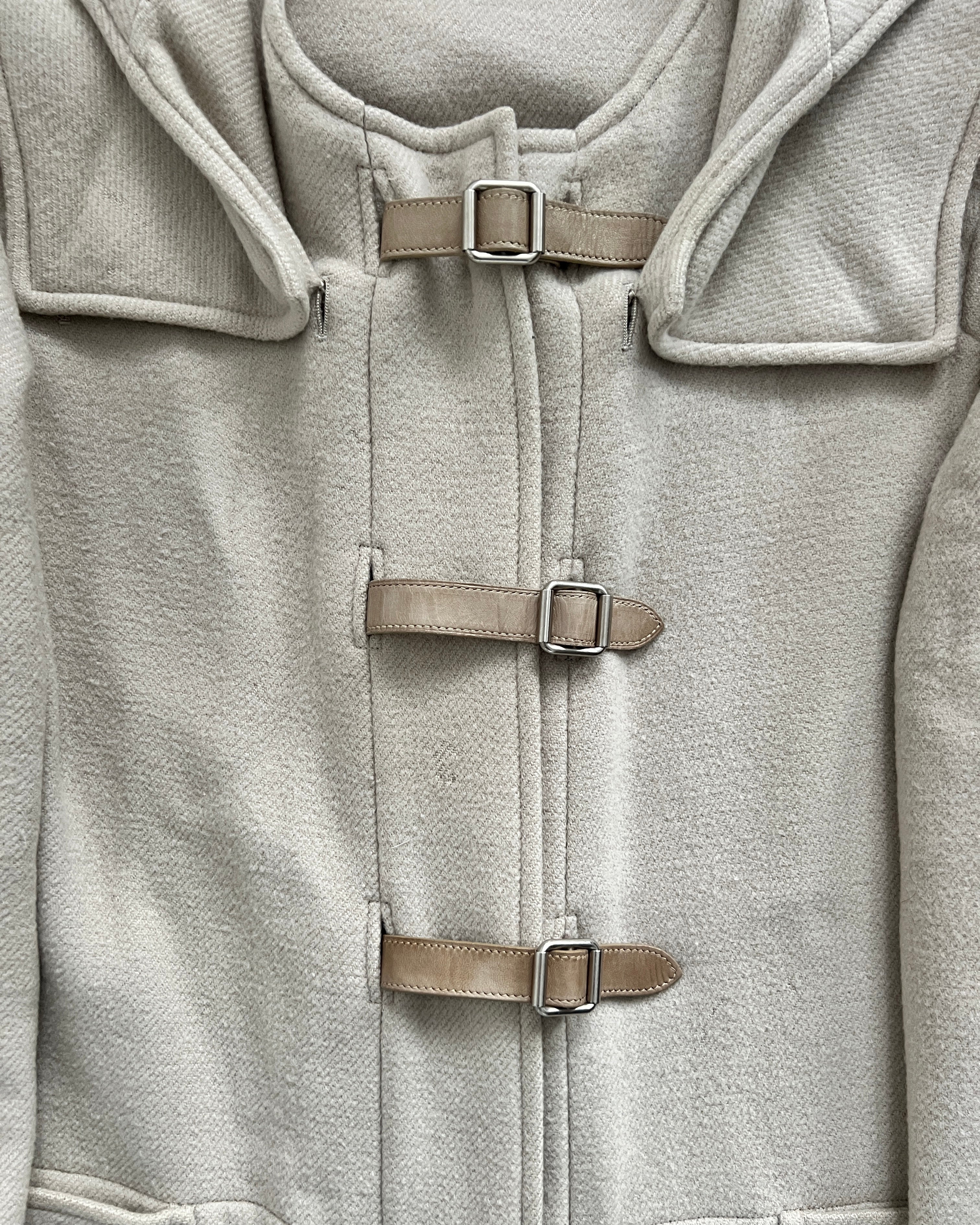 Hermes by Martin Margiela FW2000 Leather Buckle Runway Hermes by Martin Margiela FW2000 Leather Buckle Runway