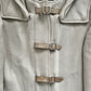 Hermes by Martin Margiela FW2000 Leather Buckle Runway Duffle Coat - Size M Womens