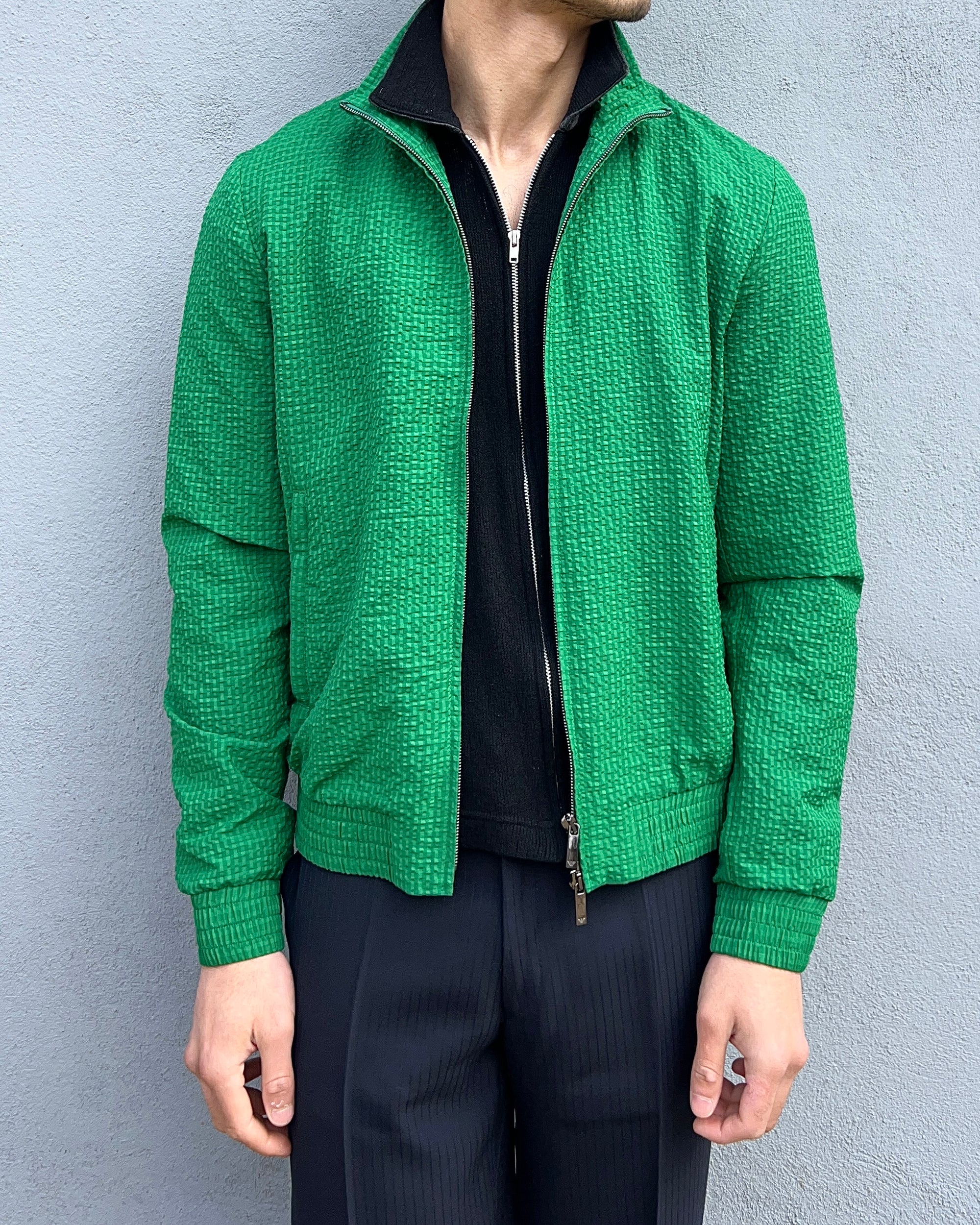 Emporio Armani SS2022 Textured Jacket - Size S