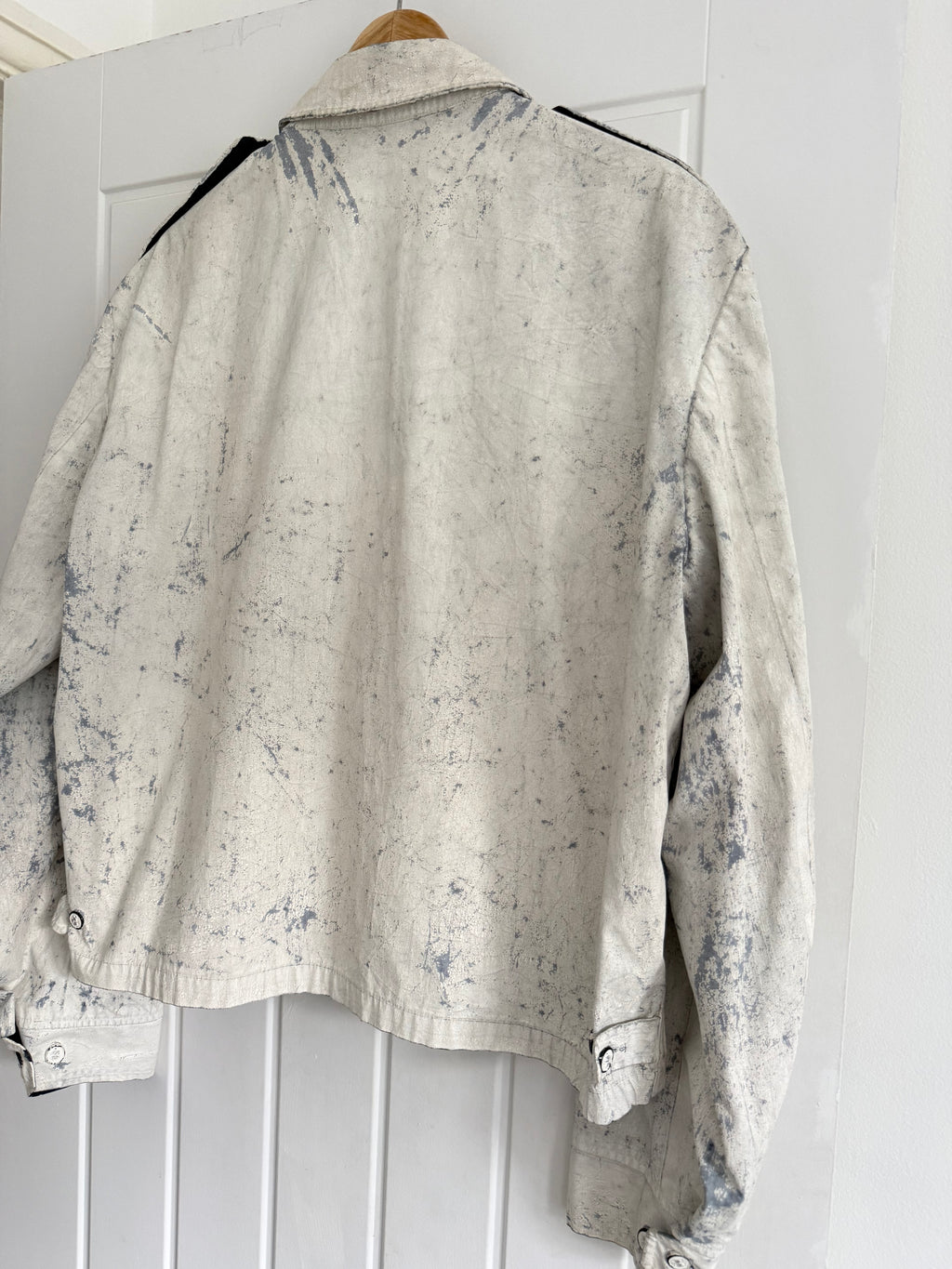Maison Martin Margiela SS2004 Artisanal Line (0)(10) Painted Military Jacket - Size L