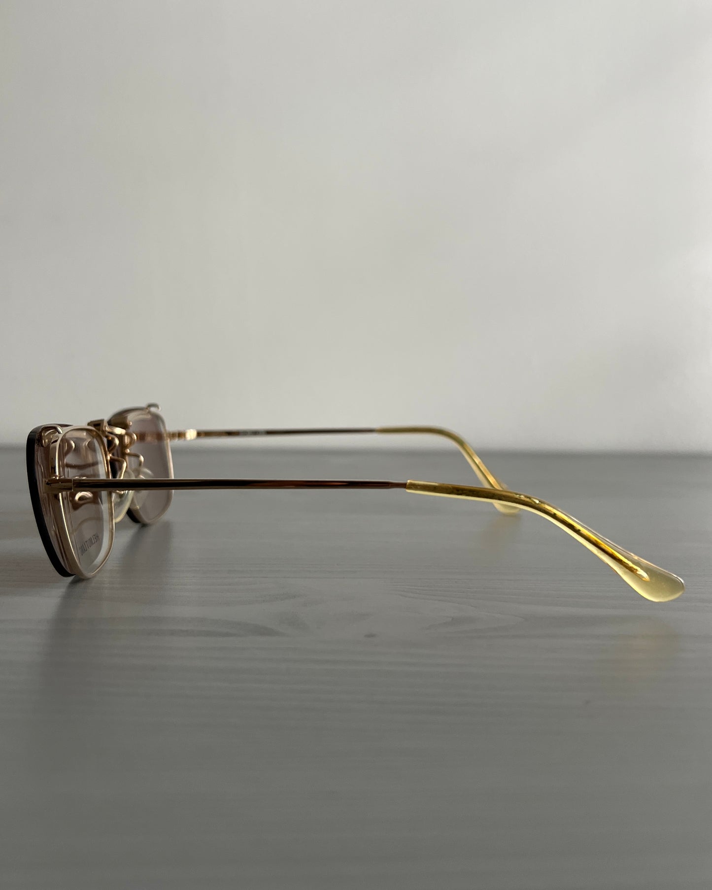 Helmut Lang SS1999 Titanium Double Lens Sunglasses