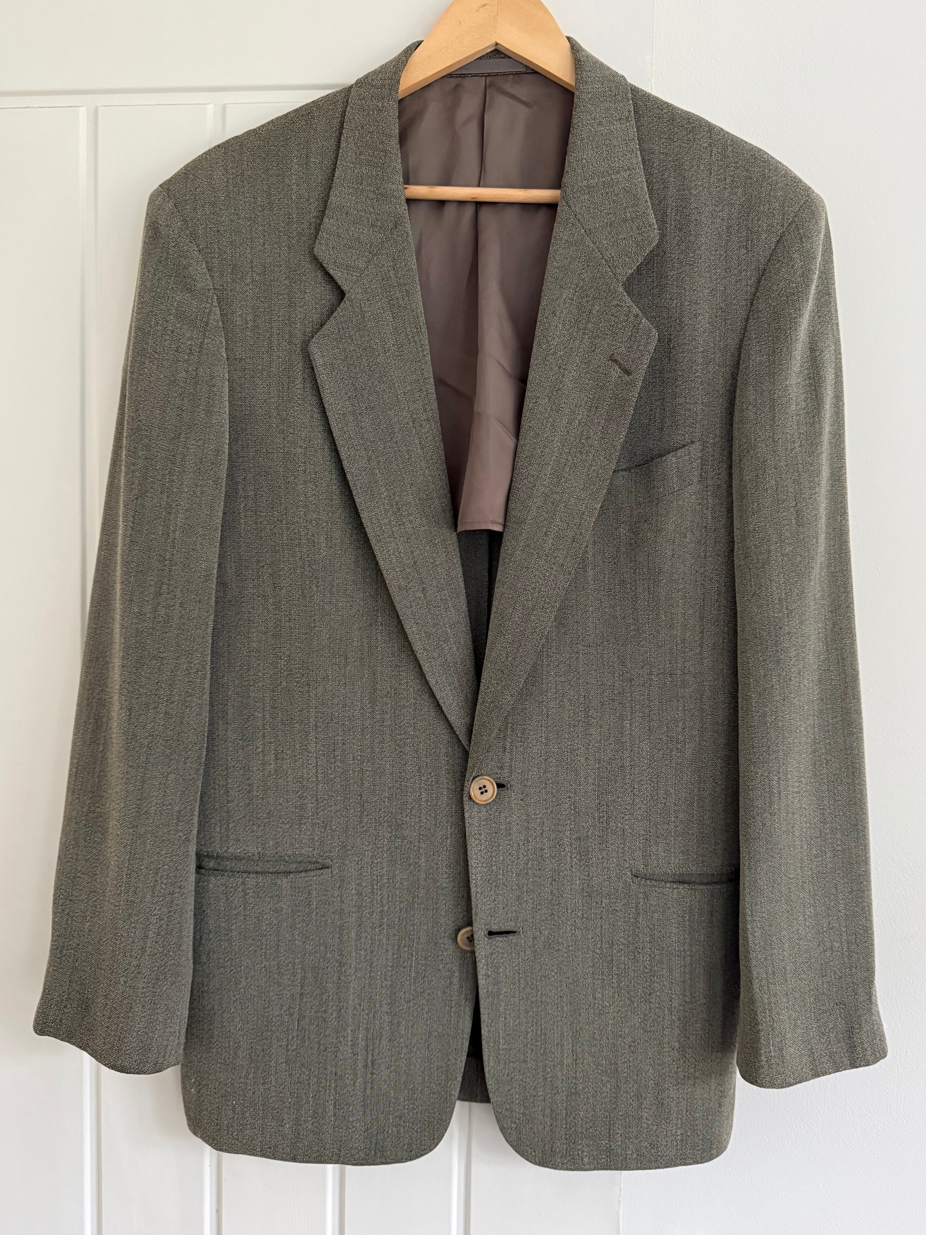 Emporio Armani 1990s Unlined 2B Sports Jacket Blazer - Size M