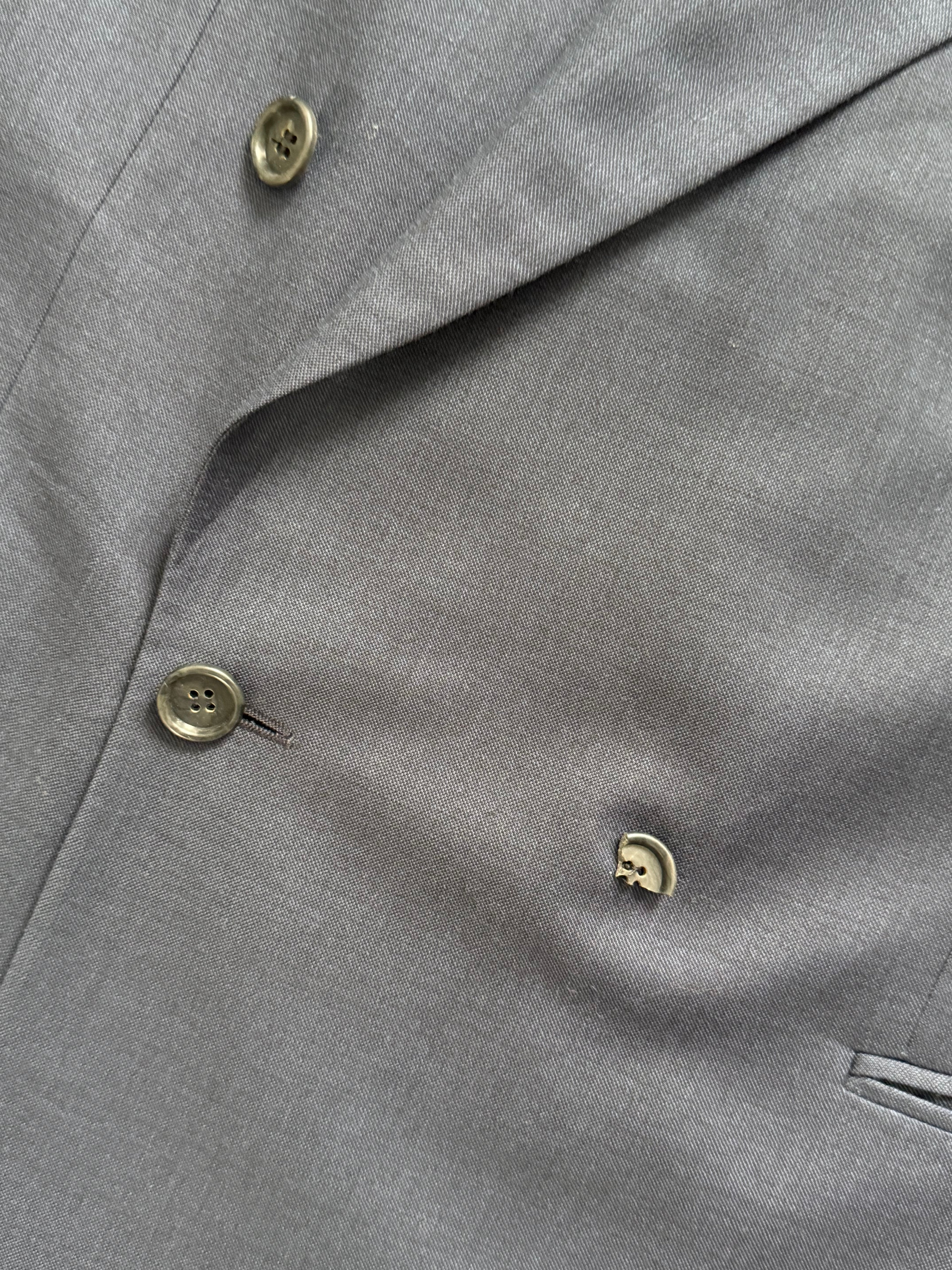 Hugo Boss 1980s 'Al Capone' Double Breasted Peaked Lapel Sports Jacket Blazer - Size L