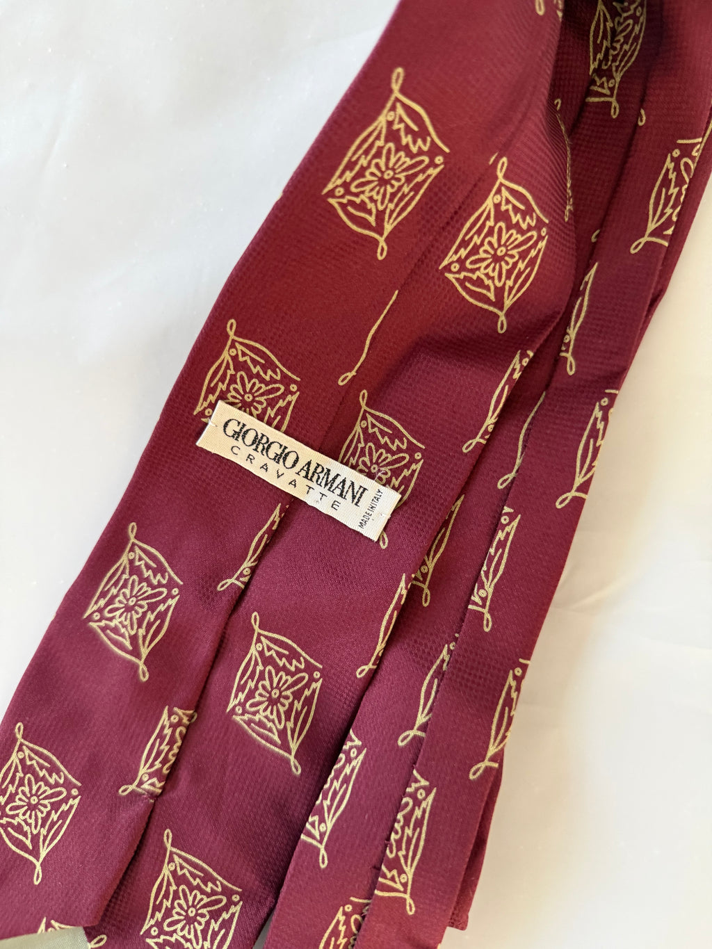 Giorgio Armani 1990s Silk Tie