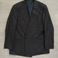 Armani 1990s Double Breasted Pleated Wool Suit - Size L Jacket / 34" Waist