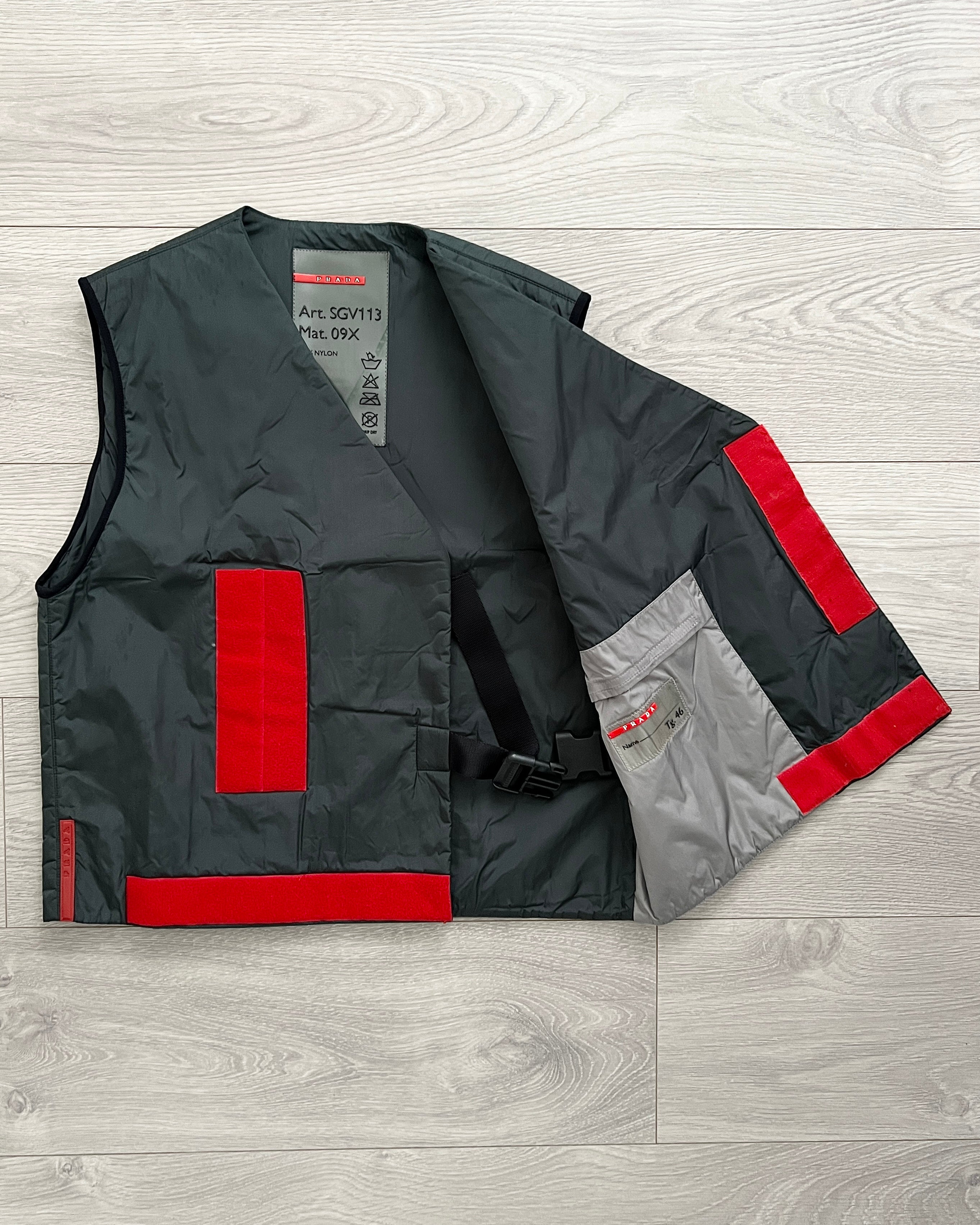 Prada utility outlet vest